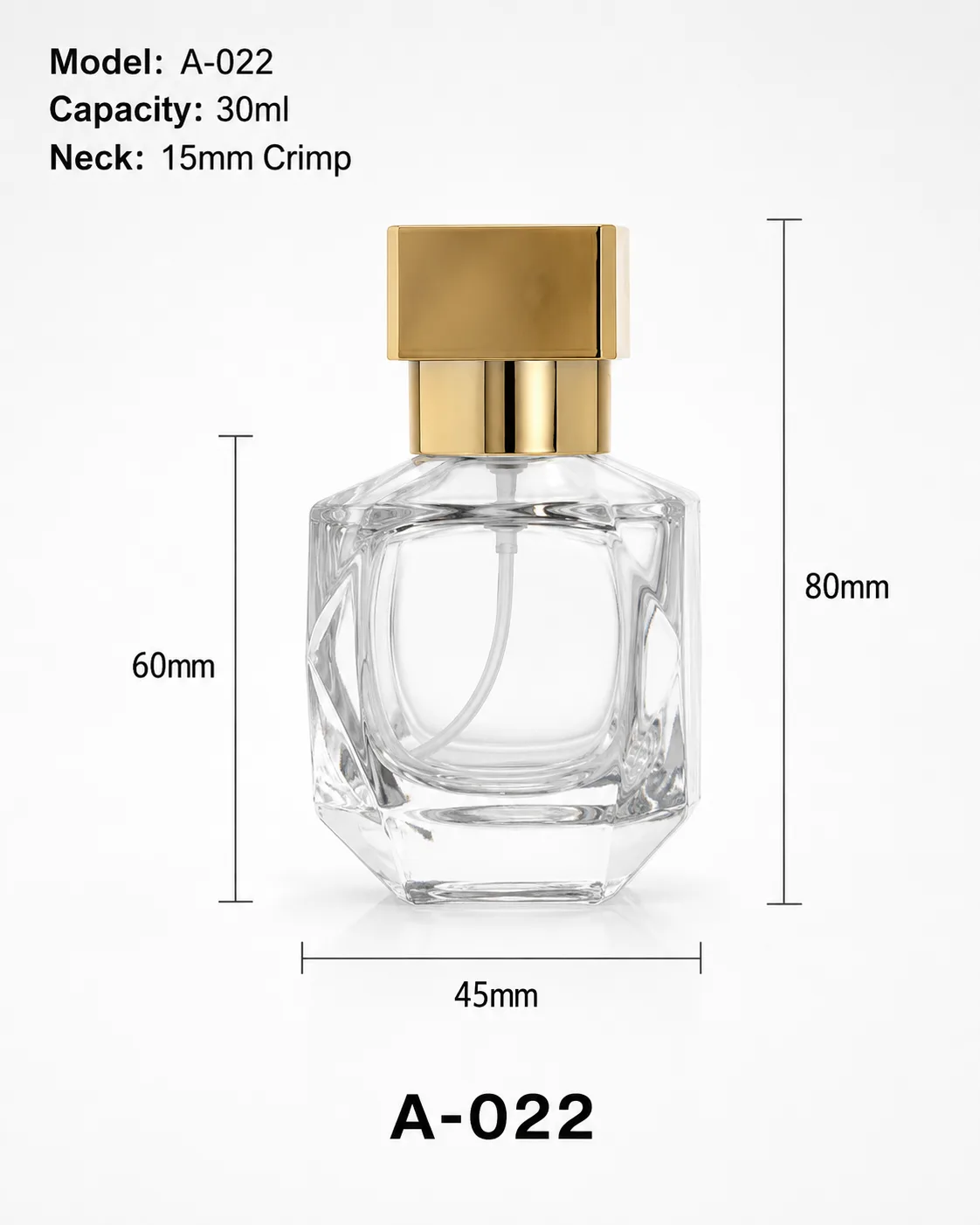 A-022 perfume bottle