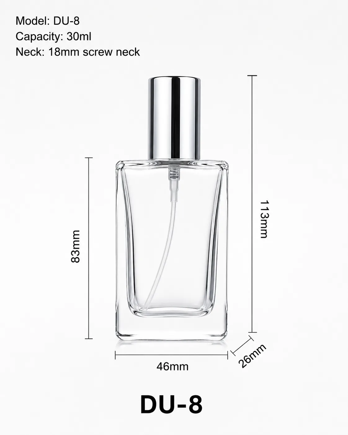 DU-8 perfume bottle