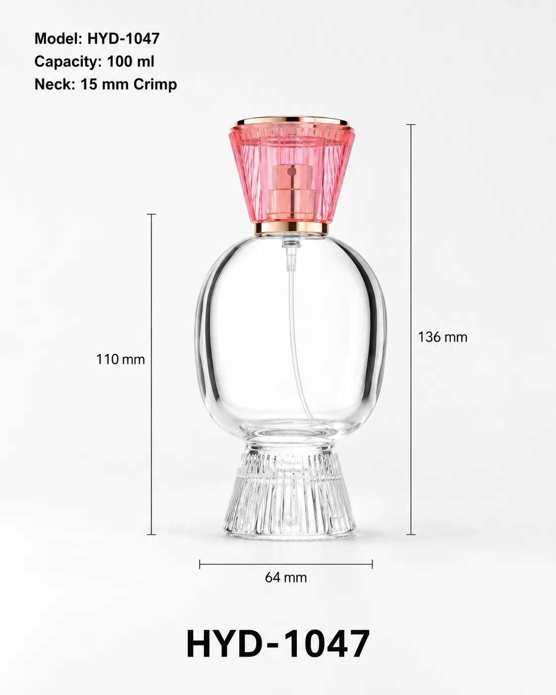 HYD-1047 perfume bottle