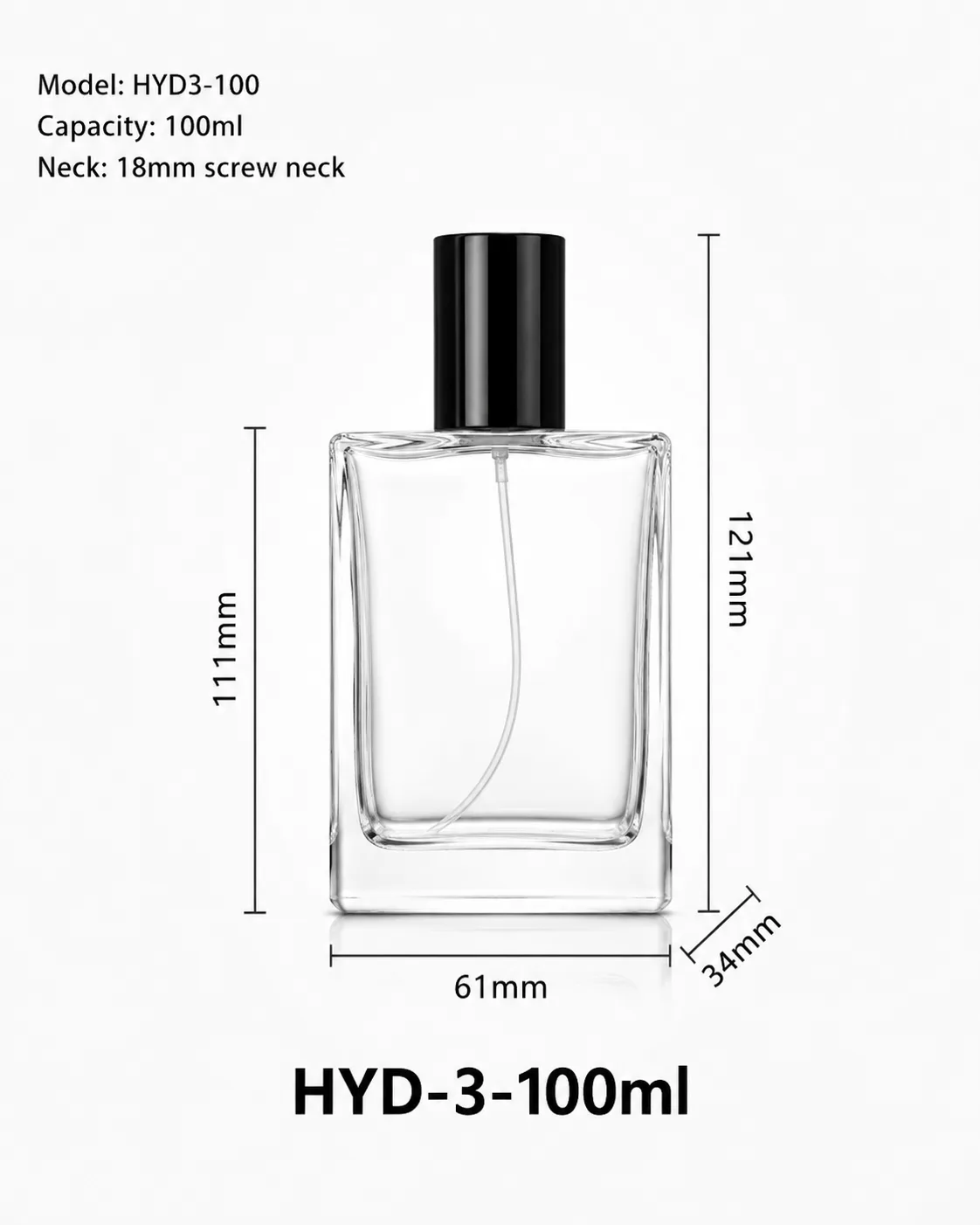 HYD3-100 perfume bottle