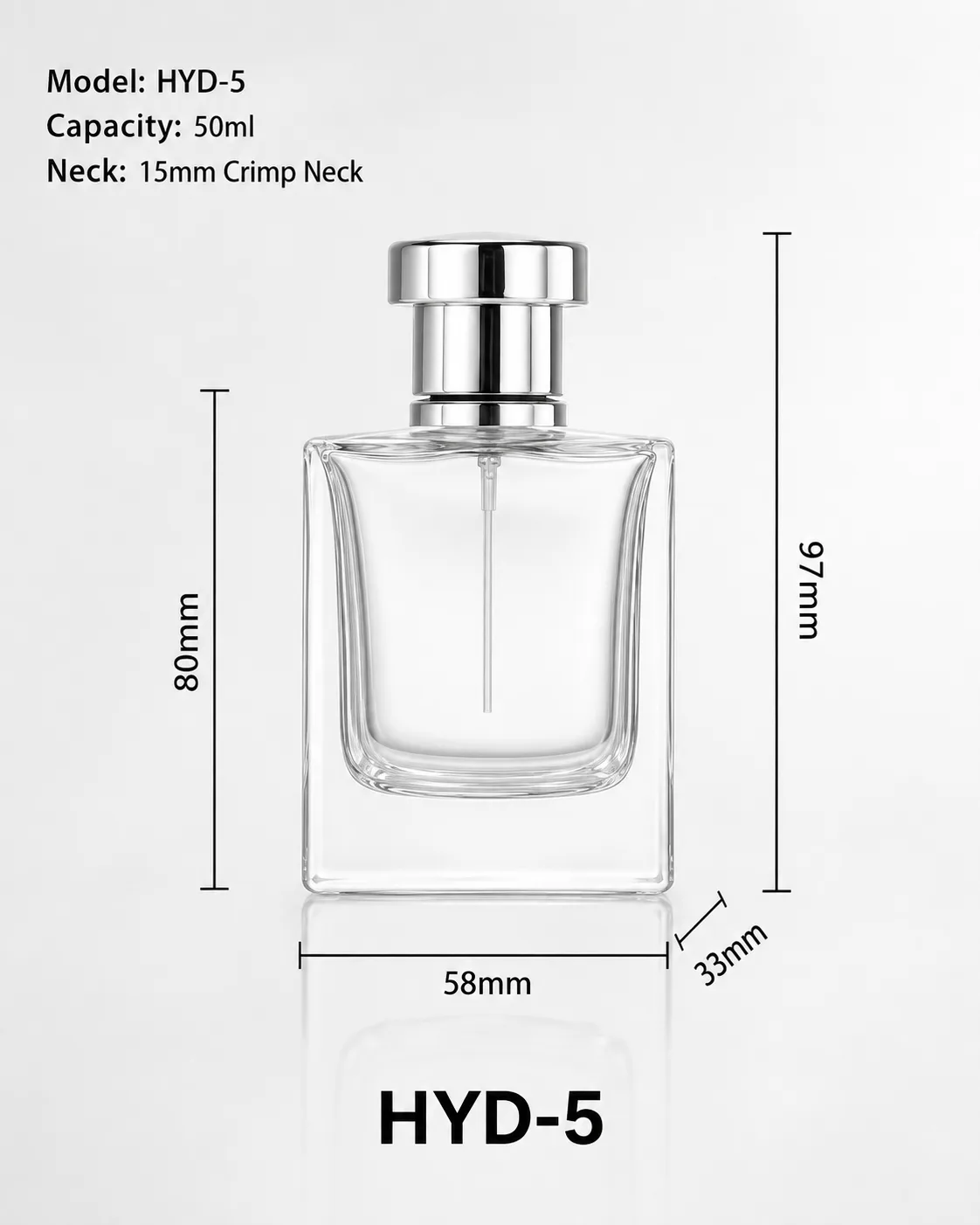 HYD-5 perfume bottle