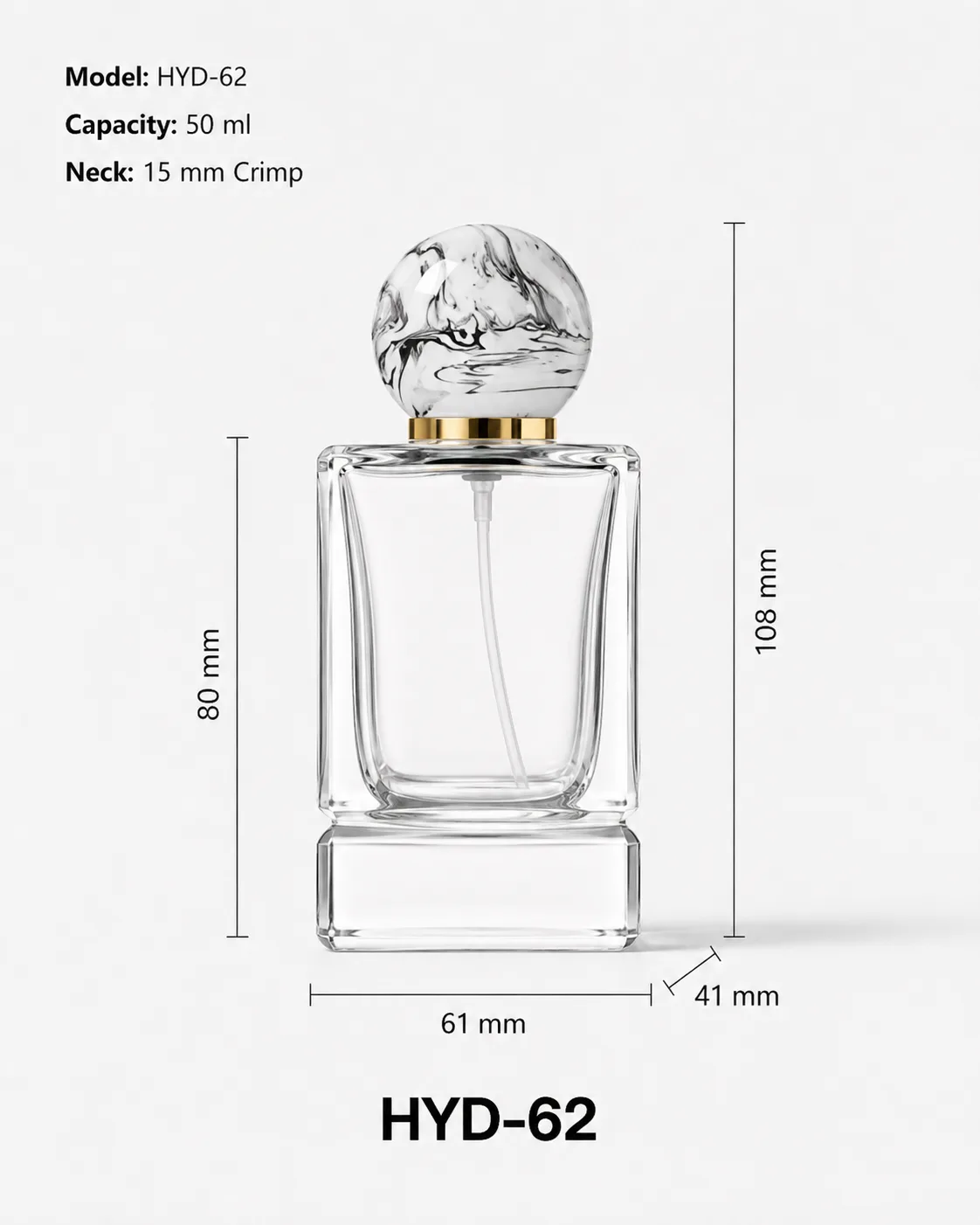 HYD-62 perfume bottle