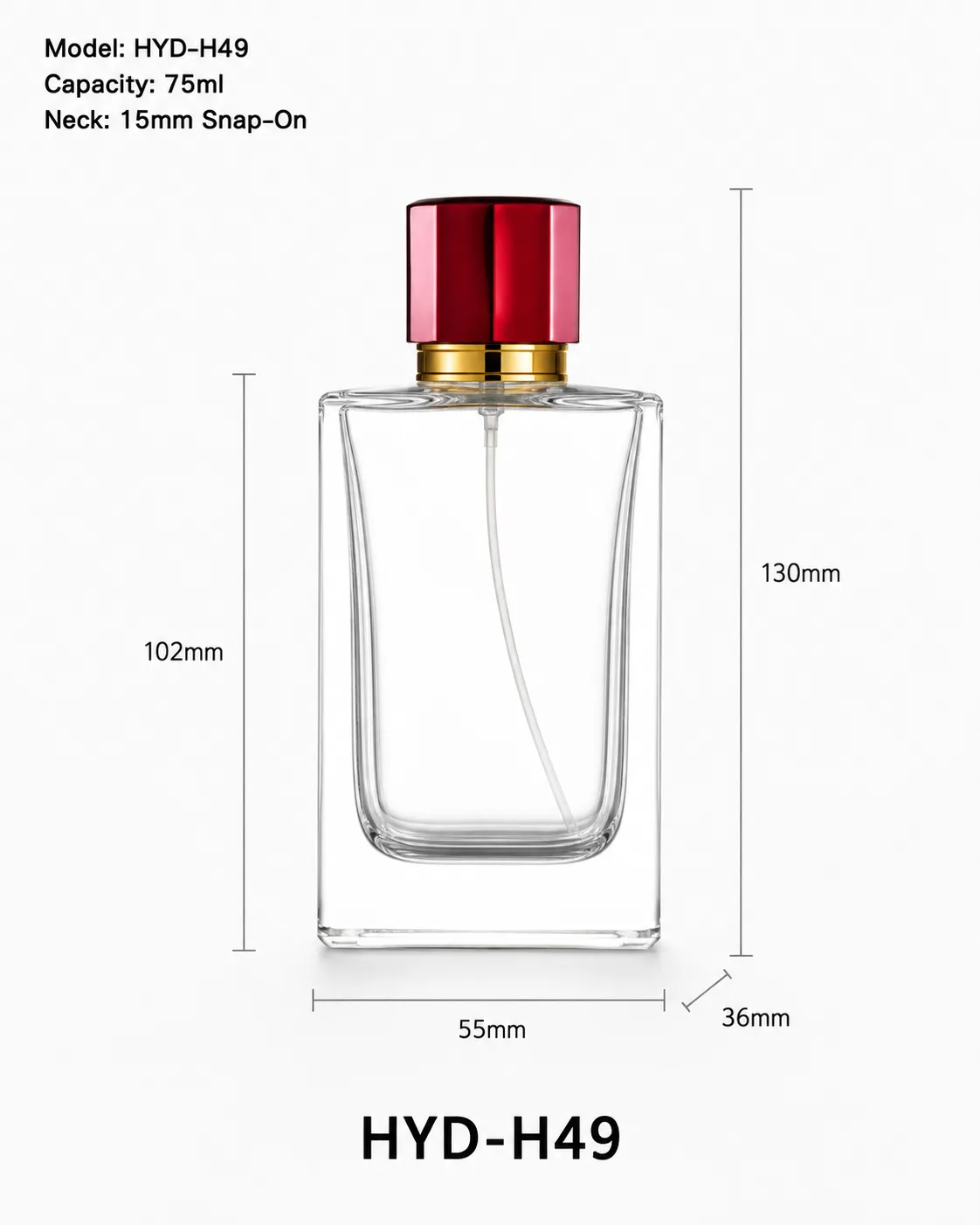 HYD-H49 perfume bottle