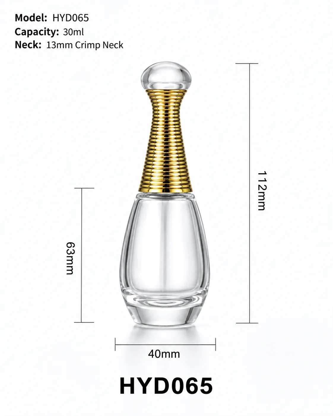 HYD065 perfume bottle