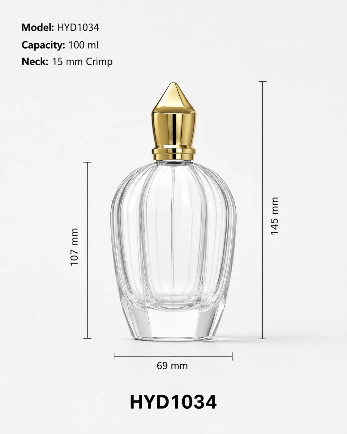 HYD1034 perfume bottle