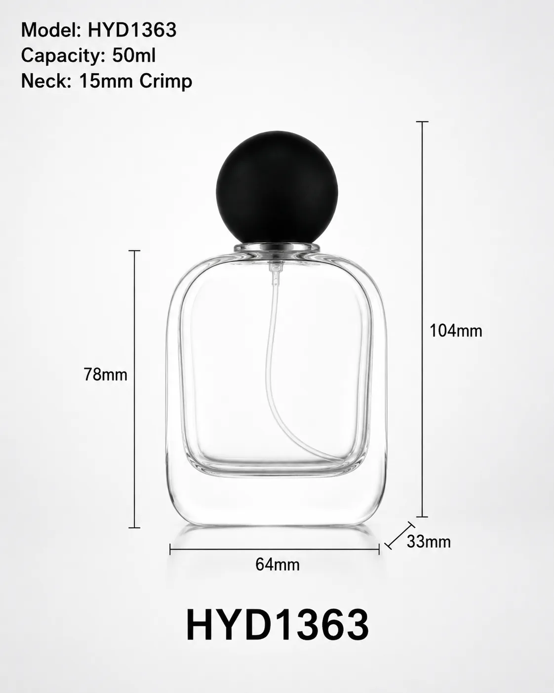 HYD1363 perfume bottle