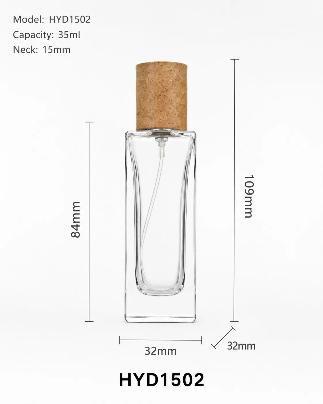 HYD1502 perfume bottle