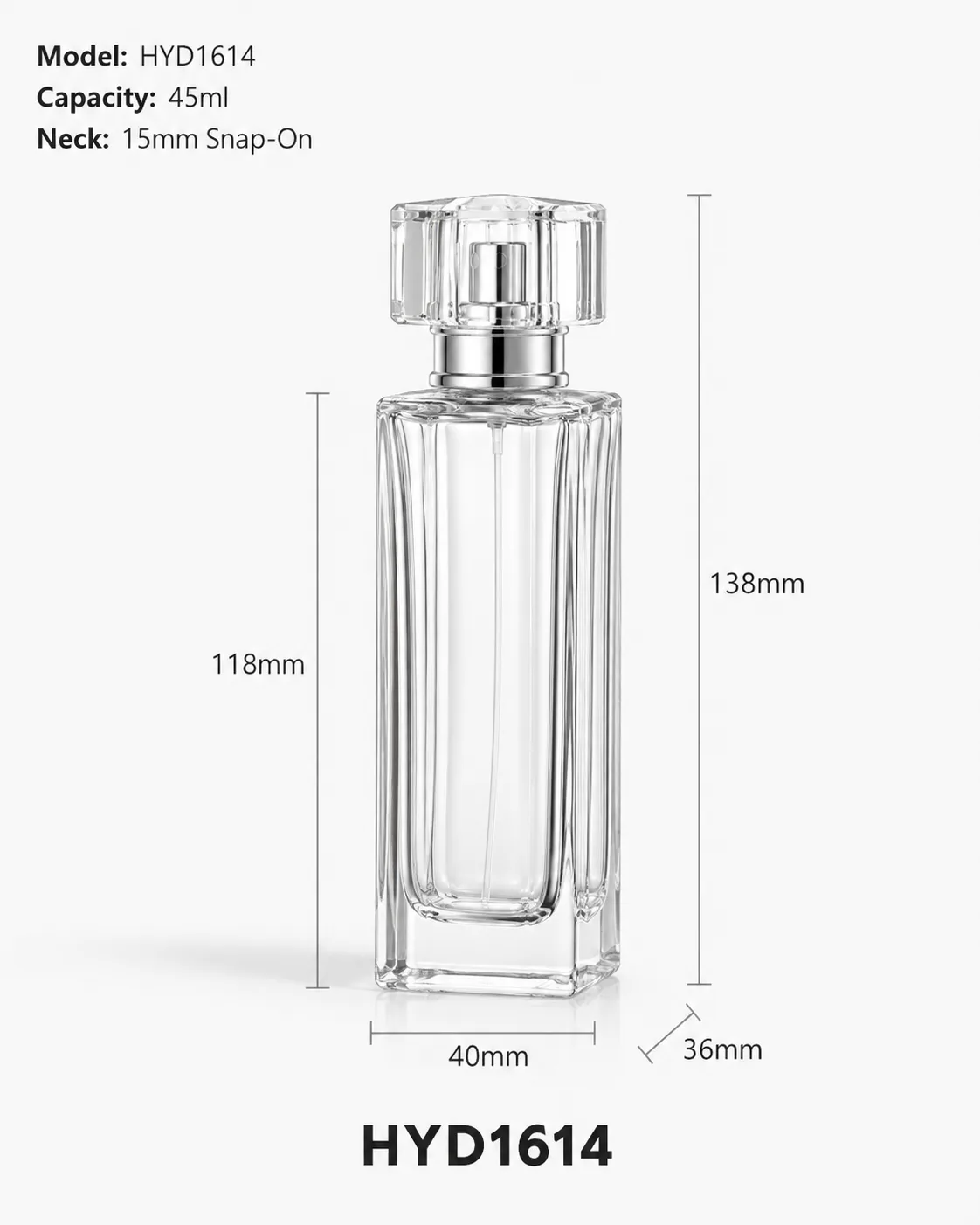 HYD1614 perfume bottle
