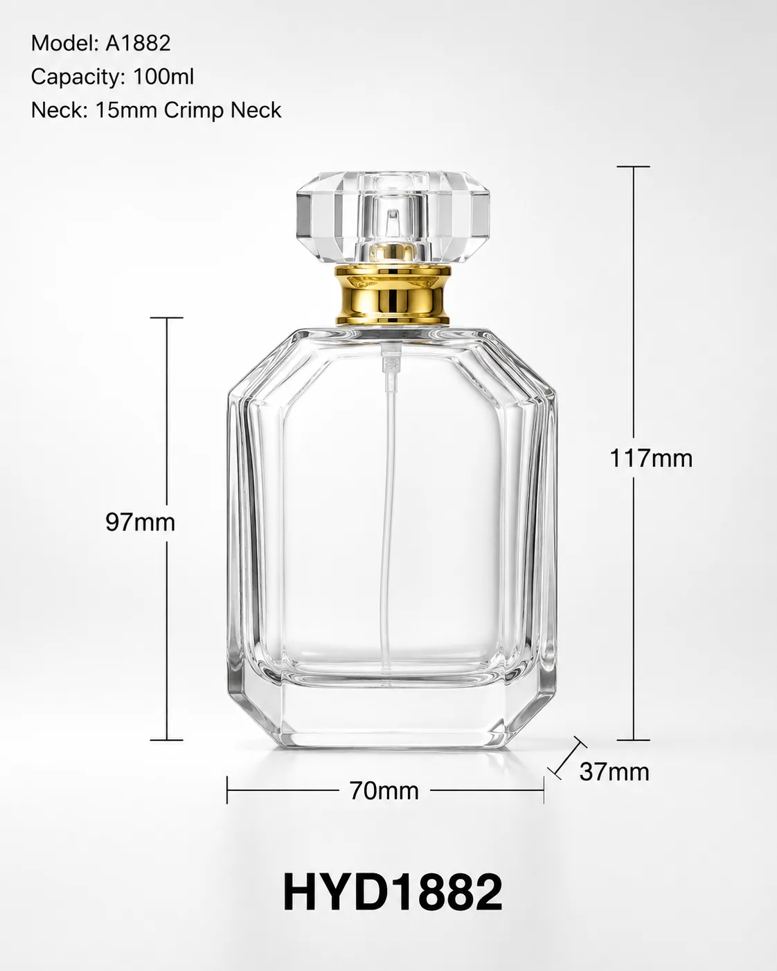 HYD1882 perfume bottle