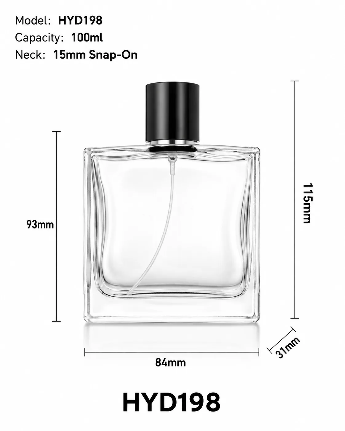 HYD198 perfume bottle