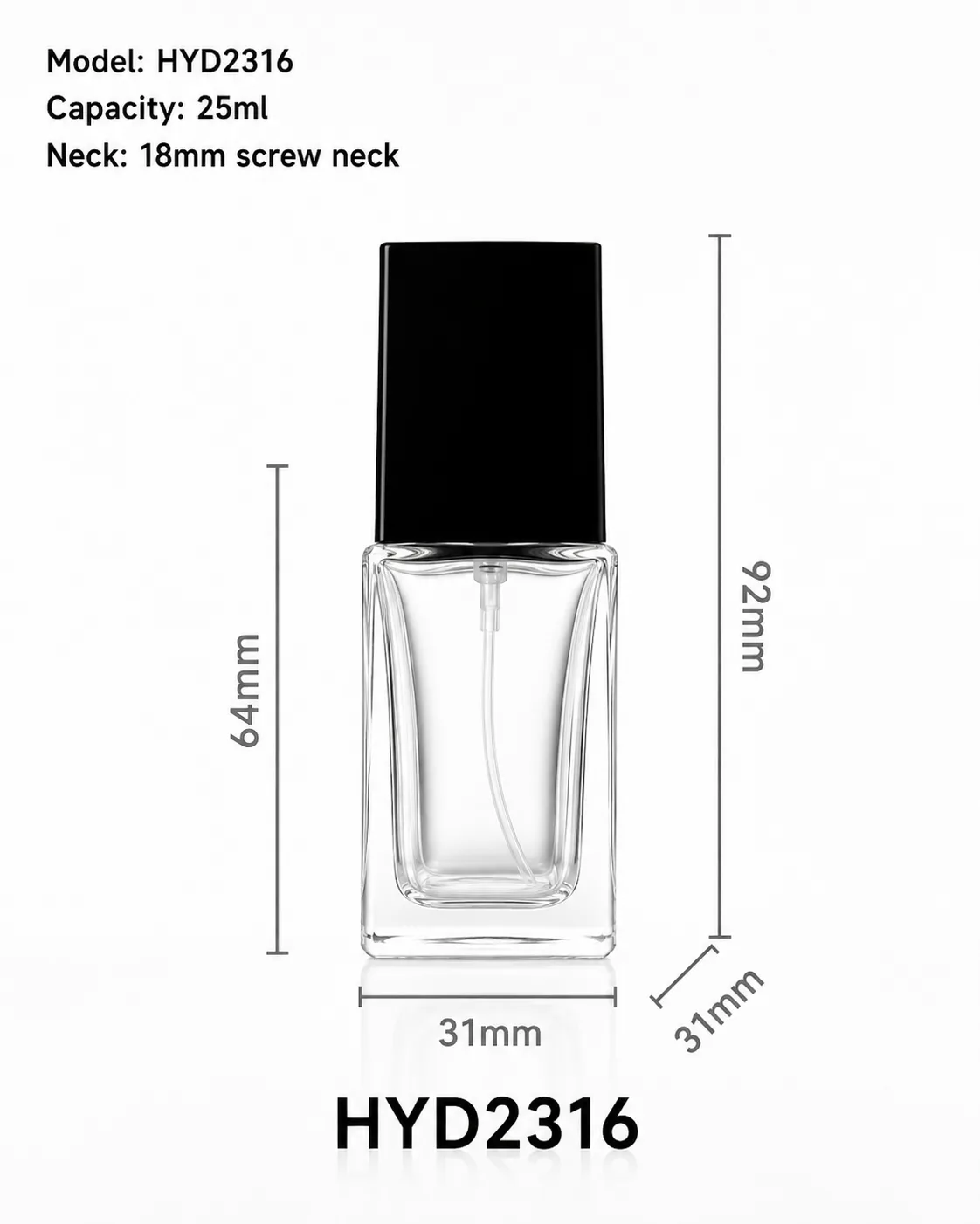 HYD2316 perfume bottle