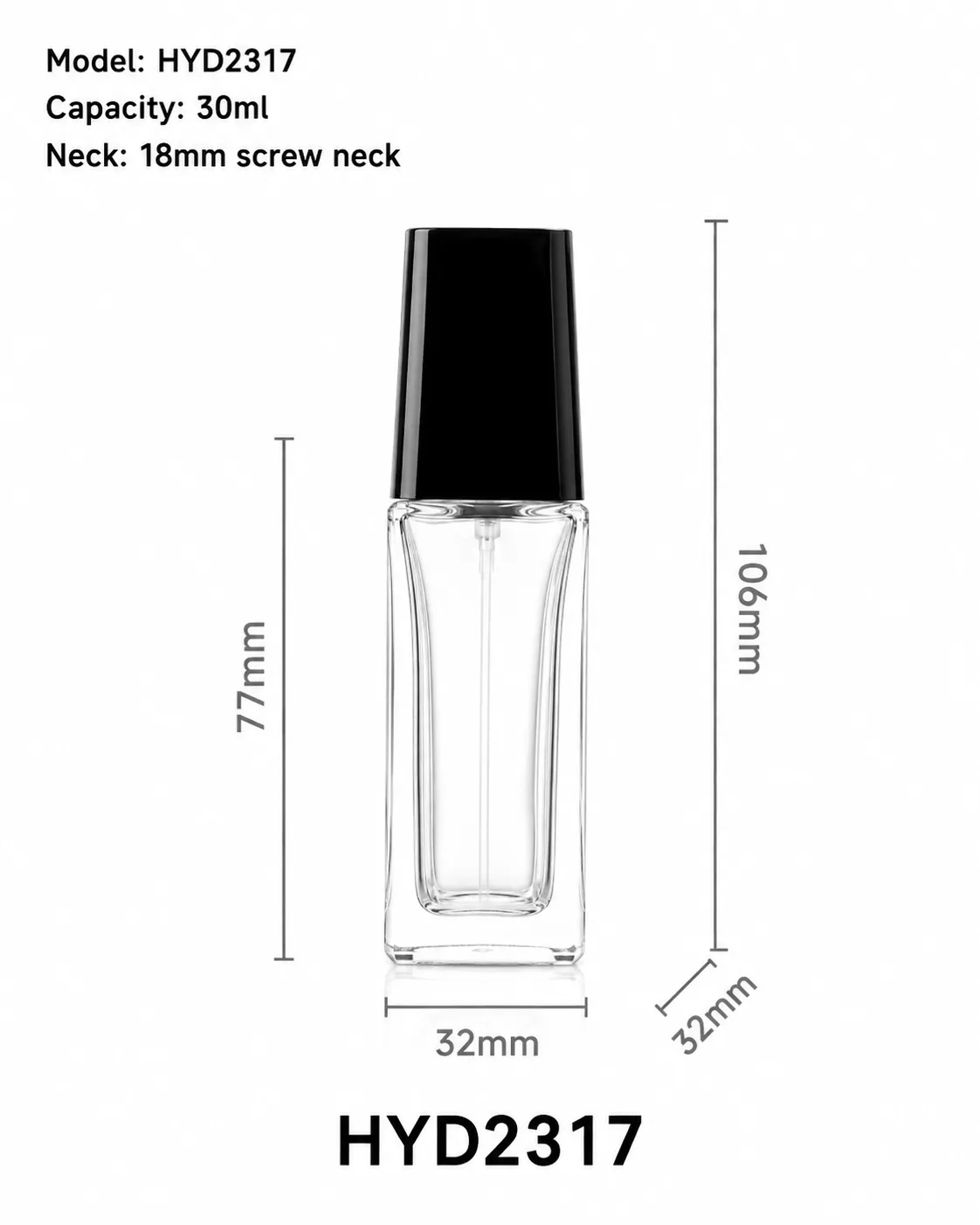 HYD2317 perfume bottle