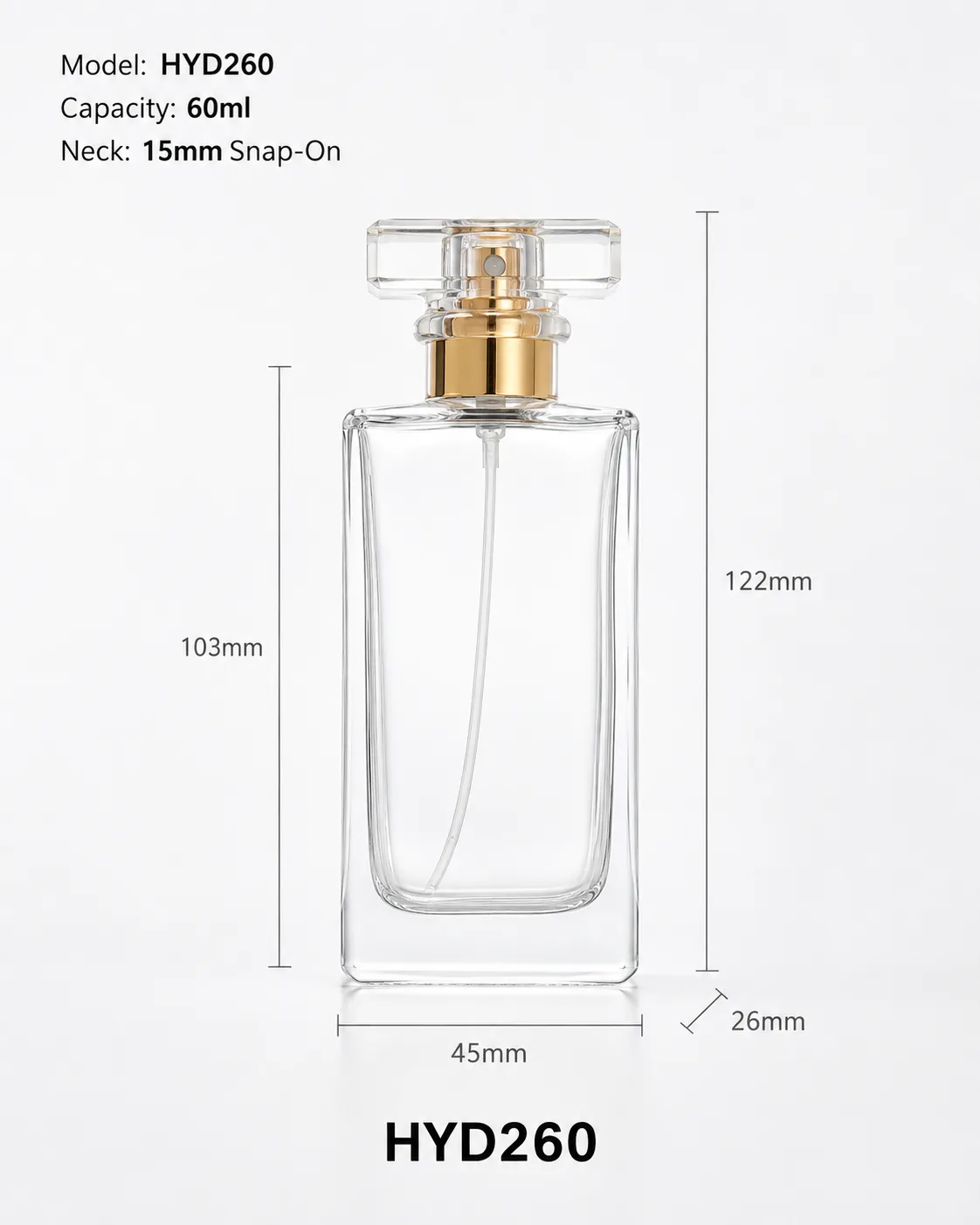 HYD260 perfume bottle