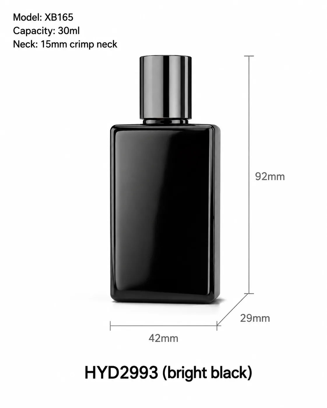 XB165 perfume bottle