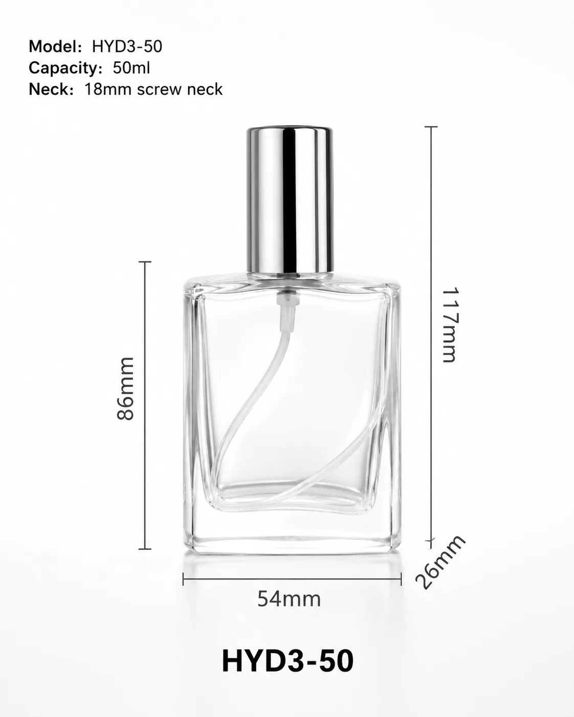 HYD3-50 perfume bottle