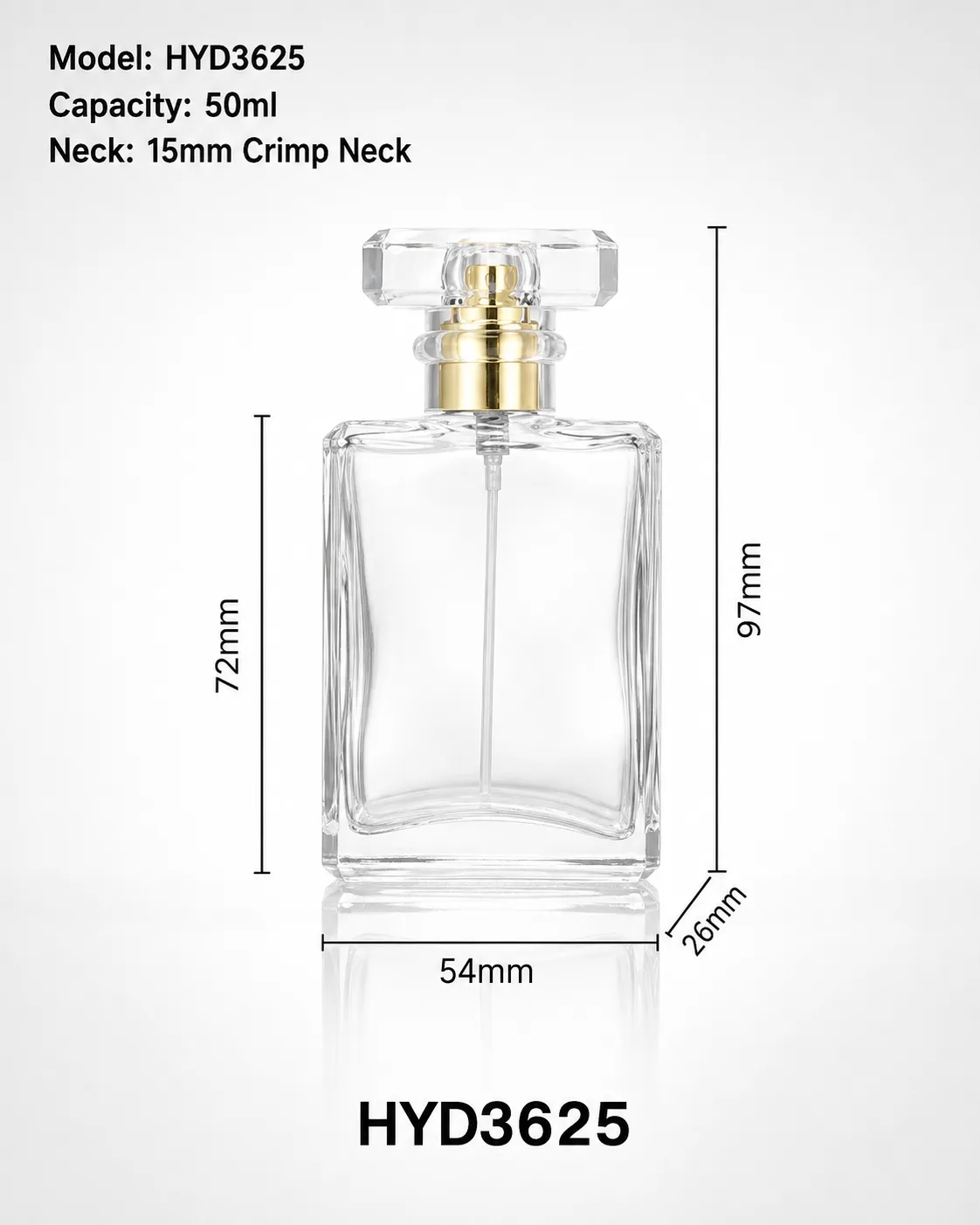 HYD3625 perfume bottle