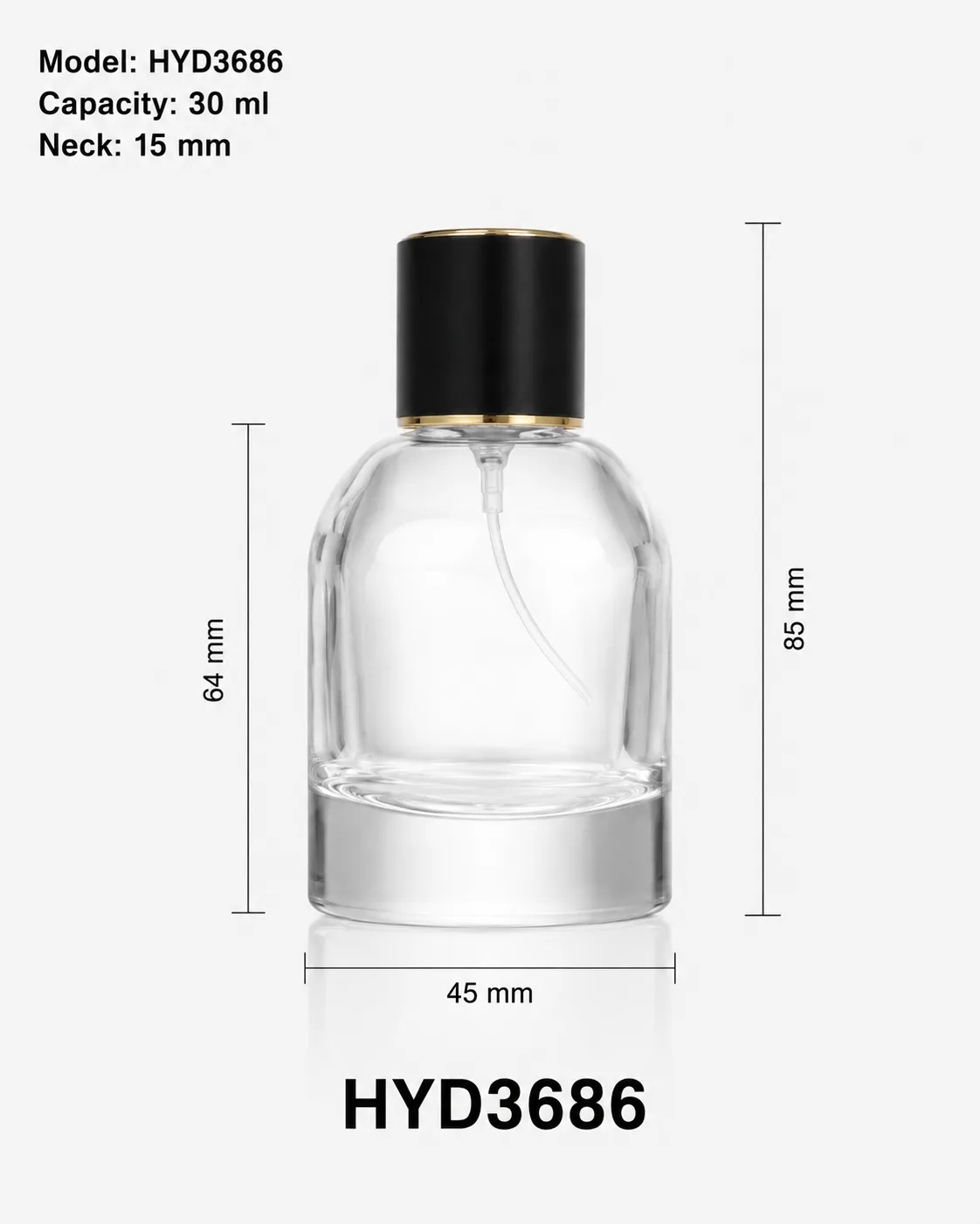 HYD3686 perfume bottle