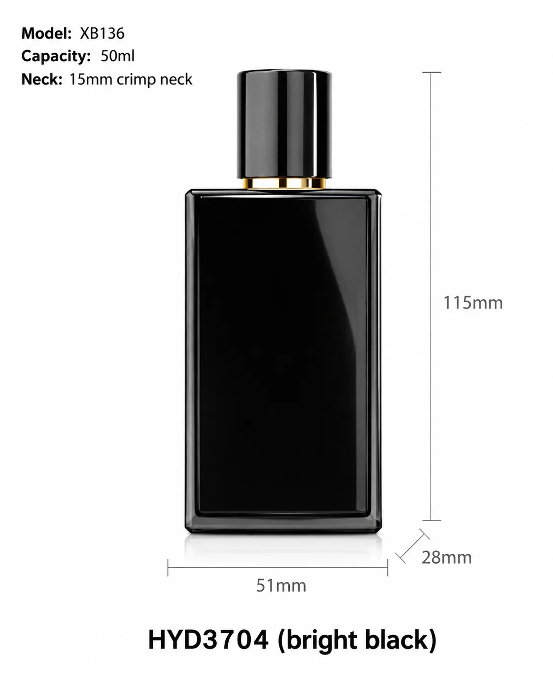 XB136 perfume bottle