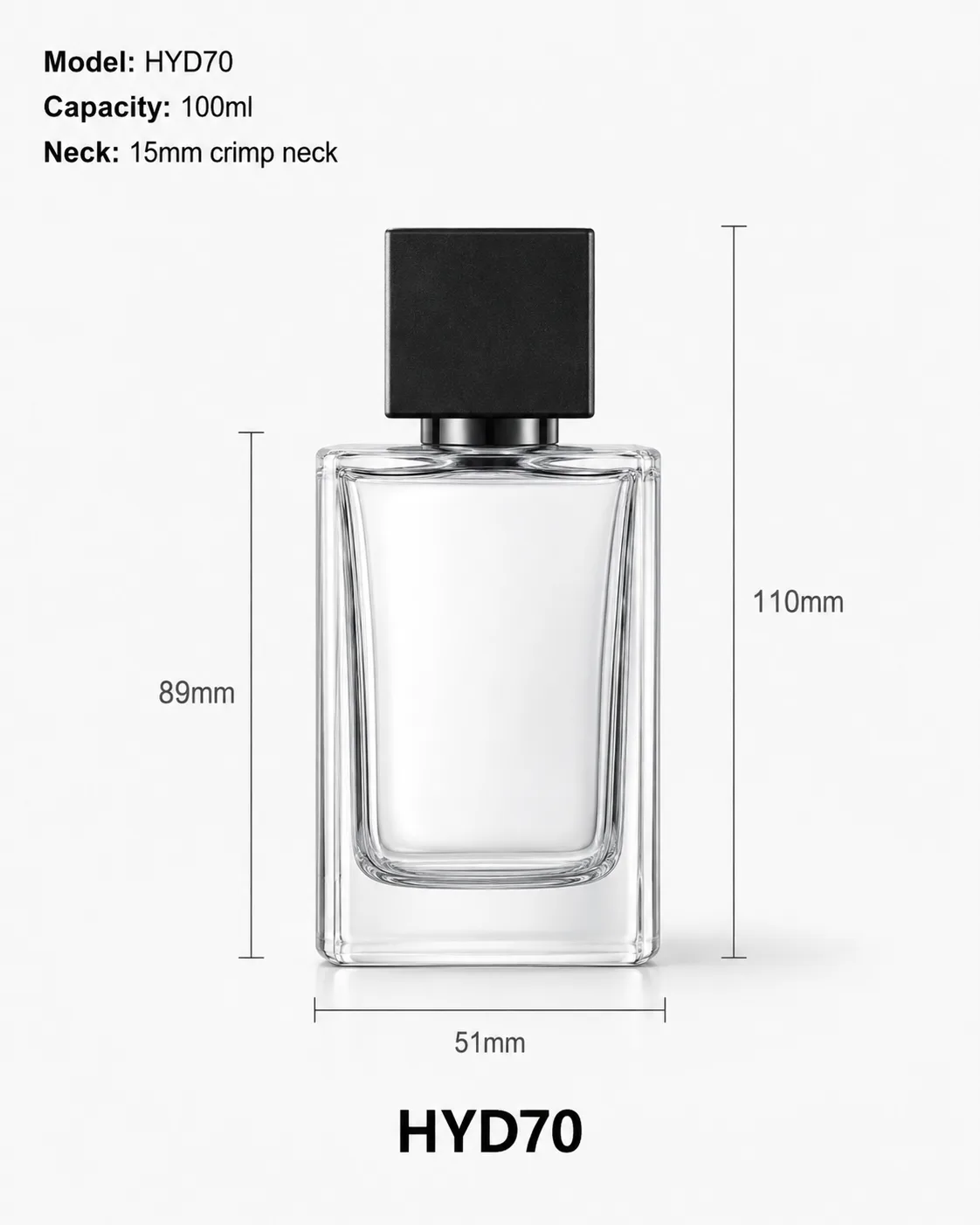 HYD70 perfume bottle