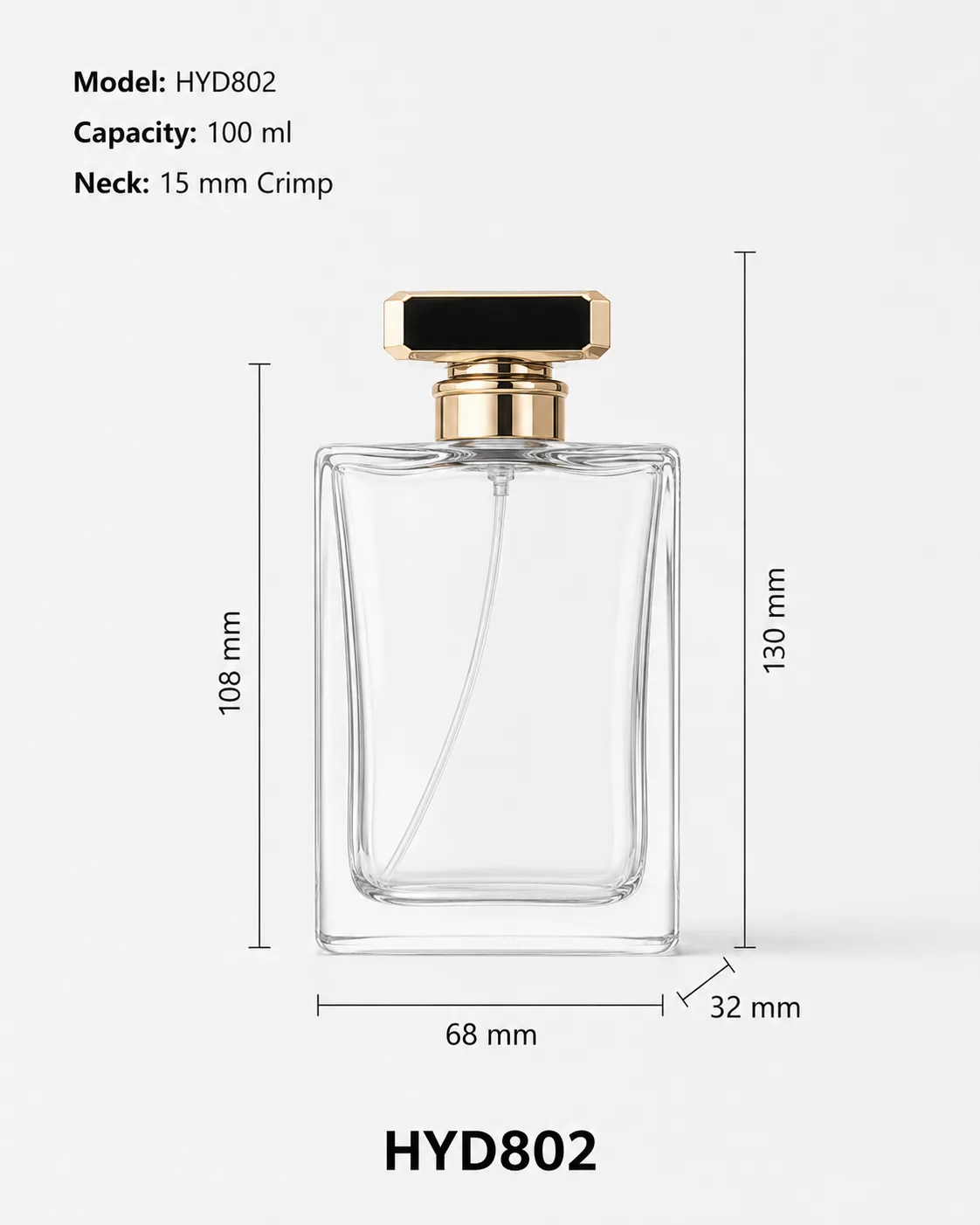 HYD802 perfume bottle