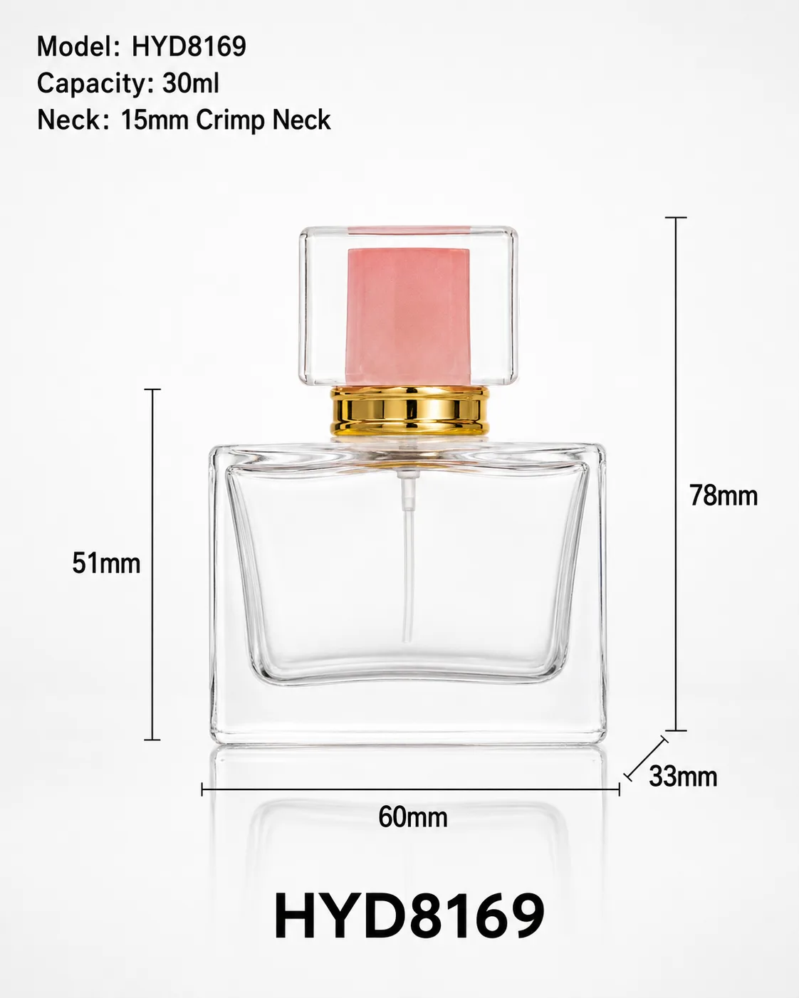 HYD8169 perfume bottle