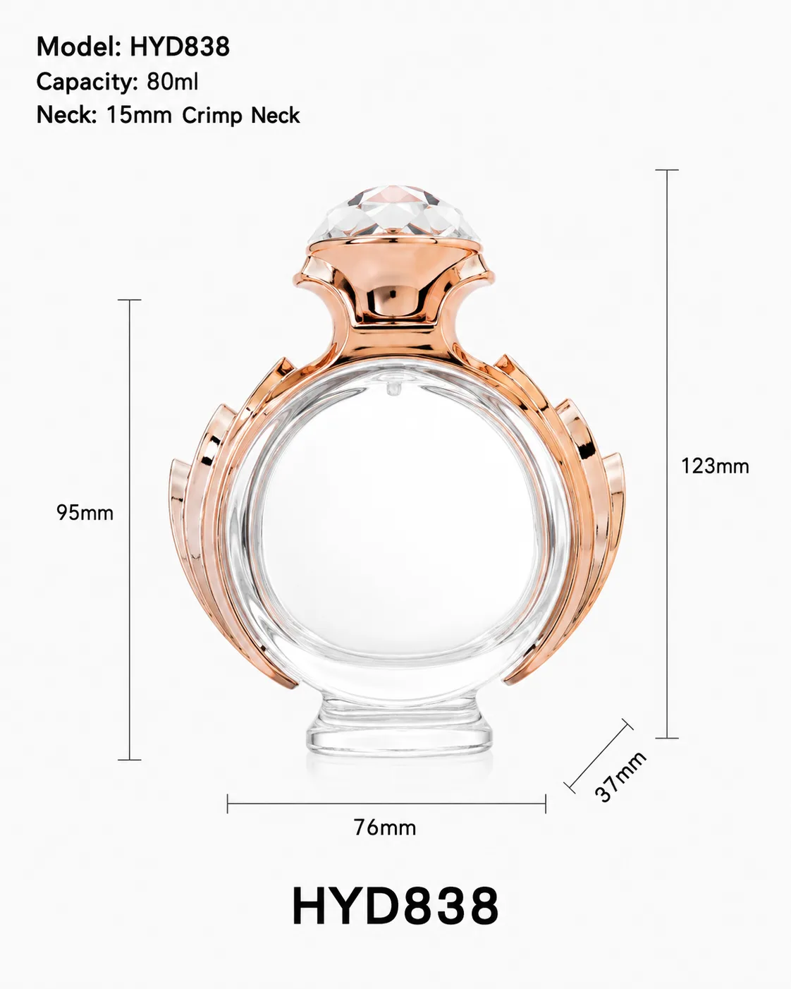HYD838 perfume bottle