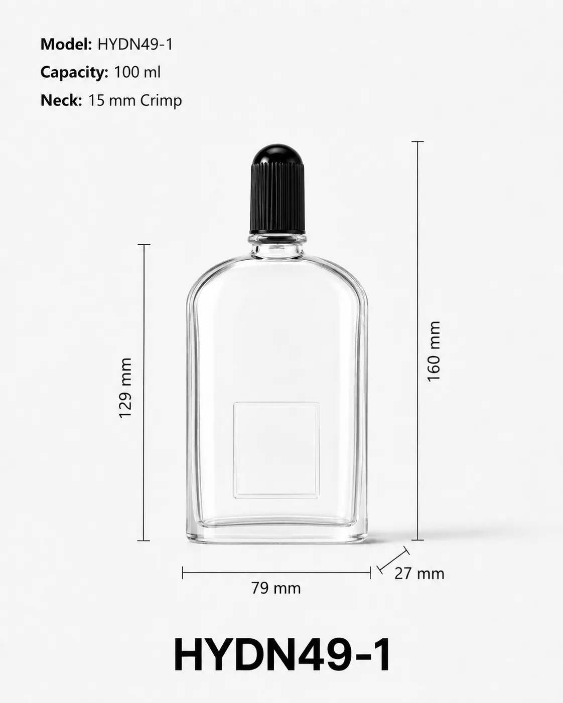 HYDN49-1 perfume bottle