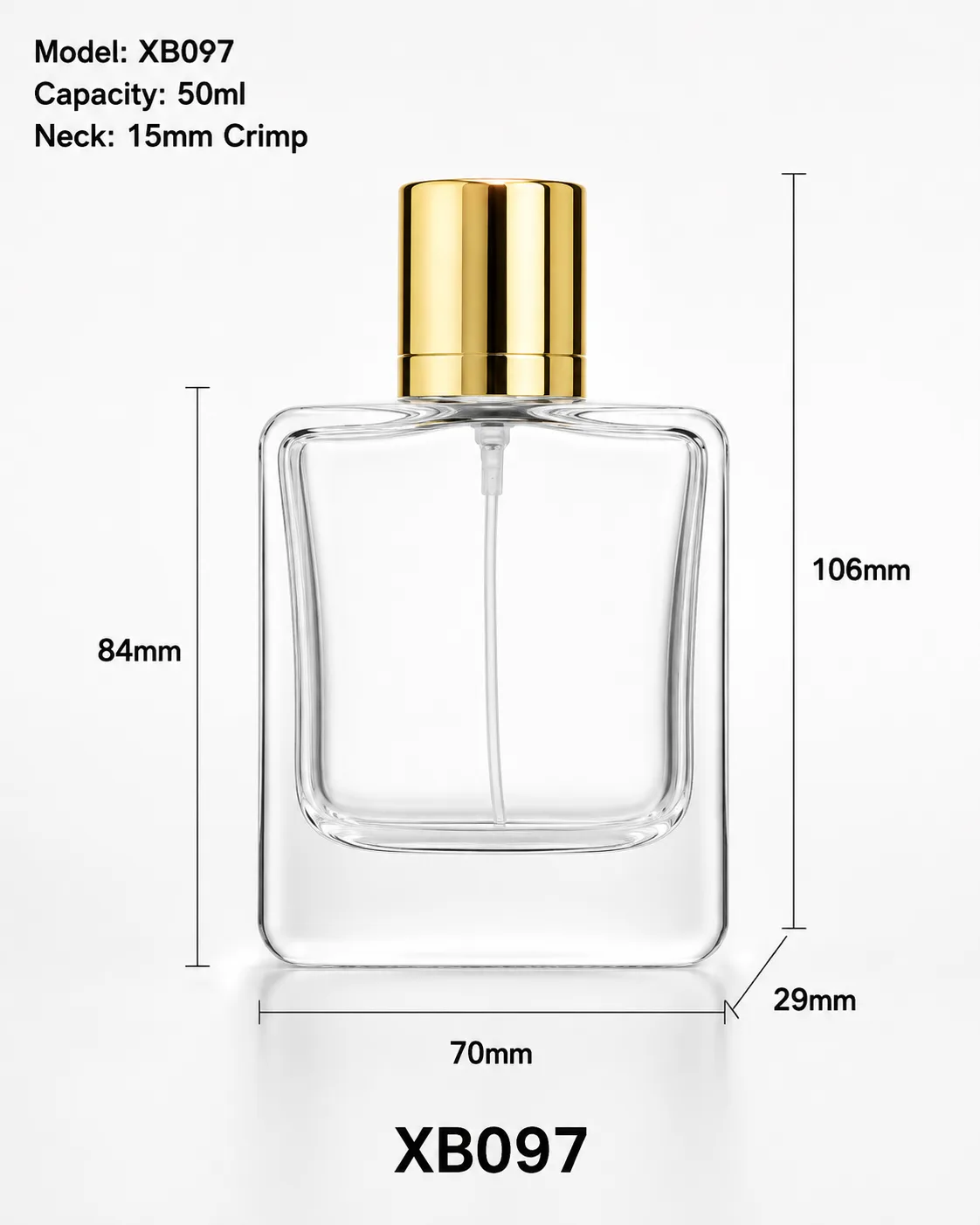 XB097 perfume bottle