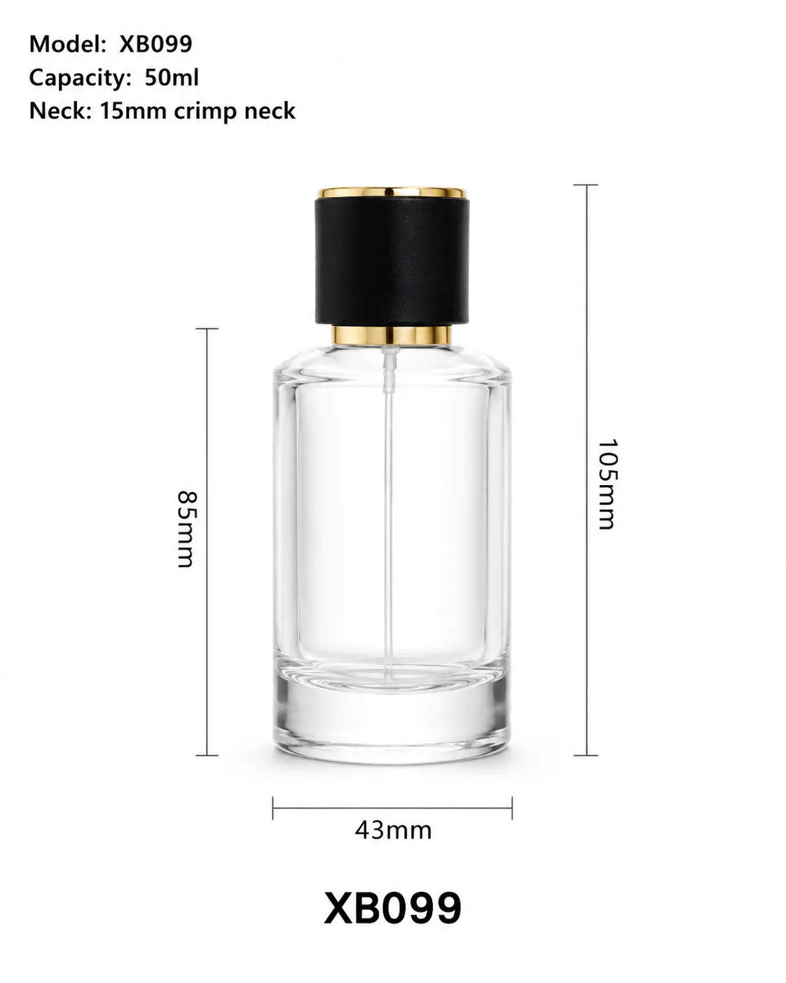 XB099 perfume bottle