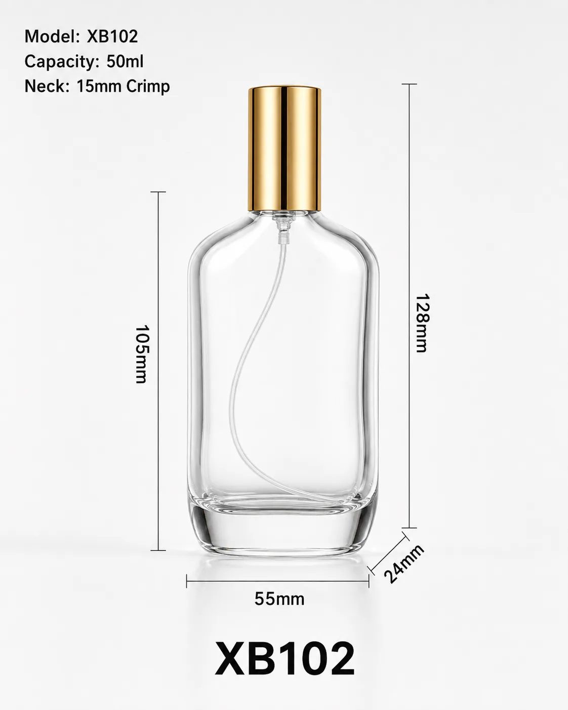 XB102 perfume bottle