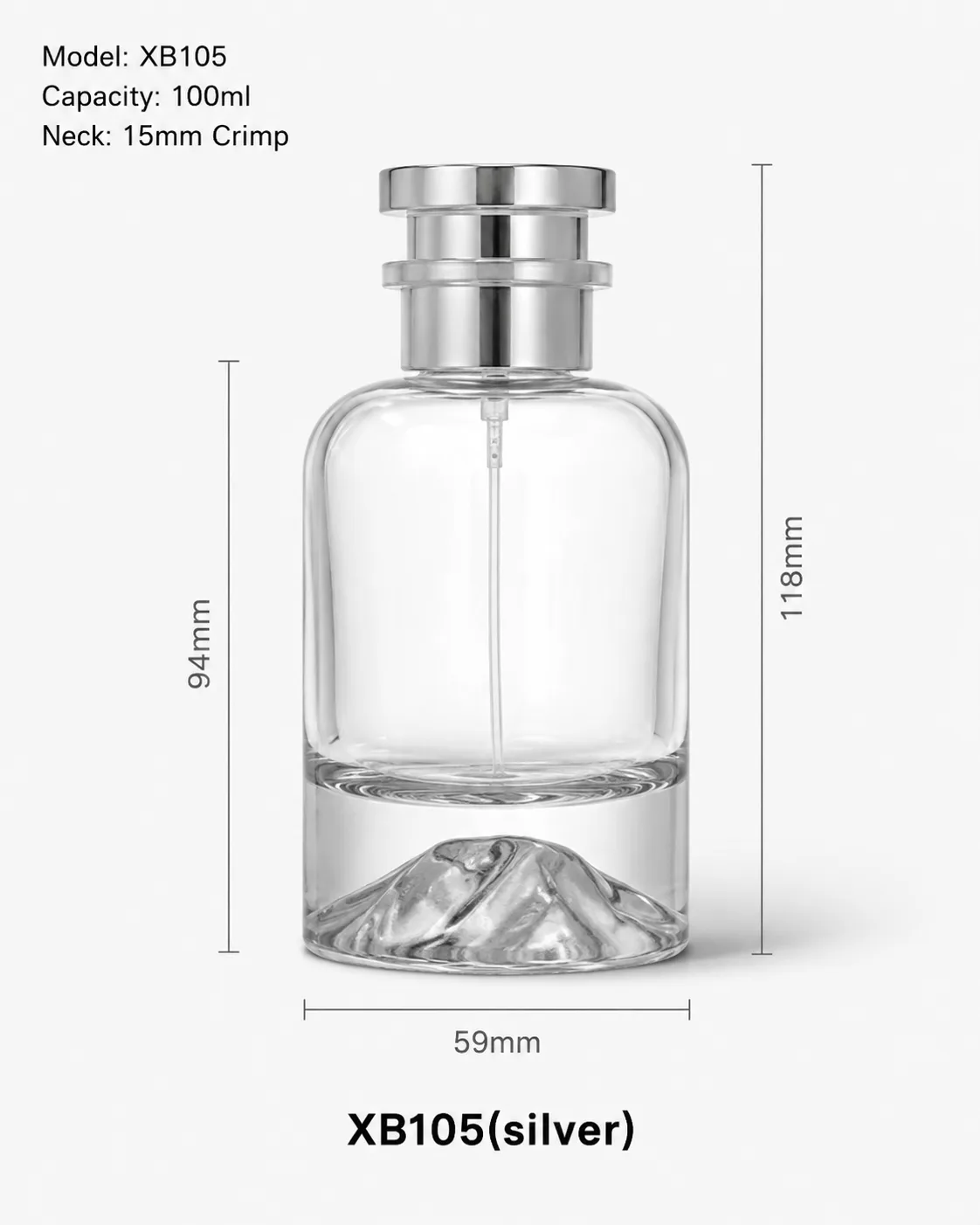 XB105 perfume bottle