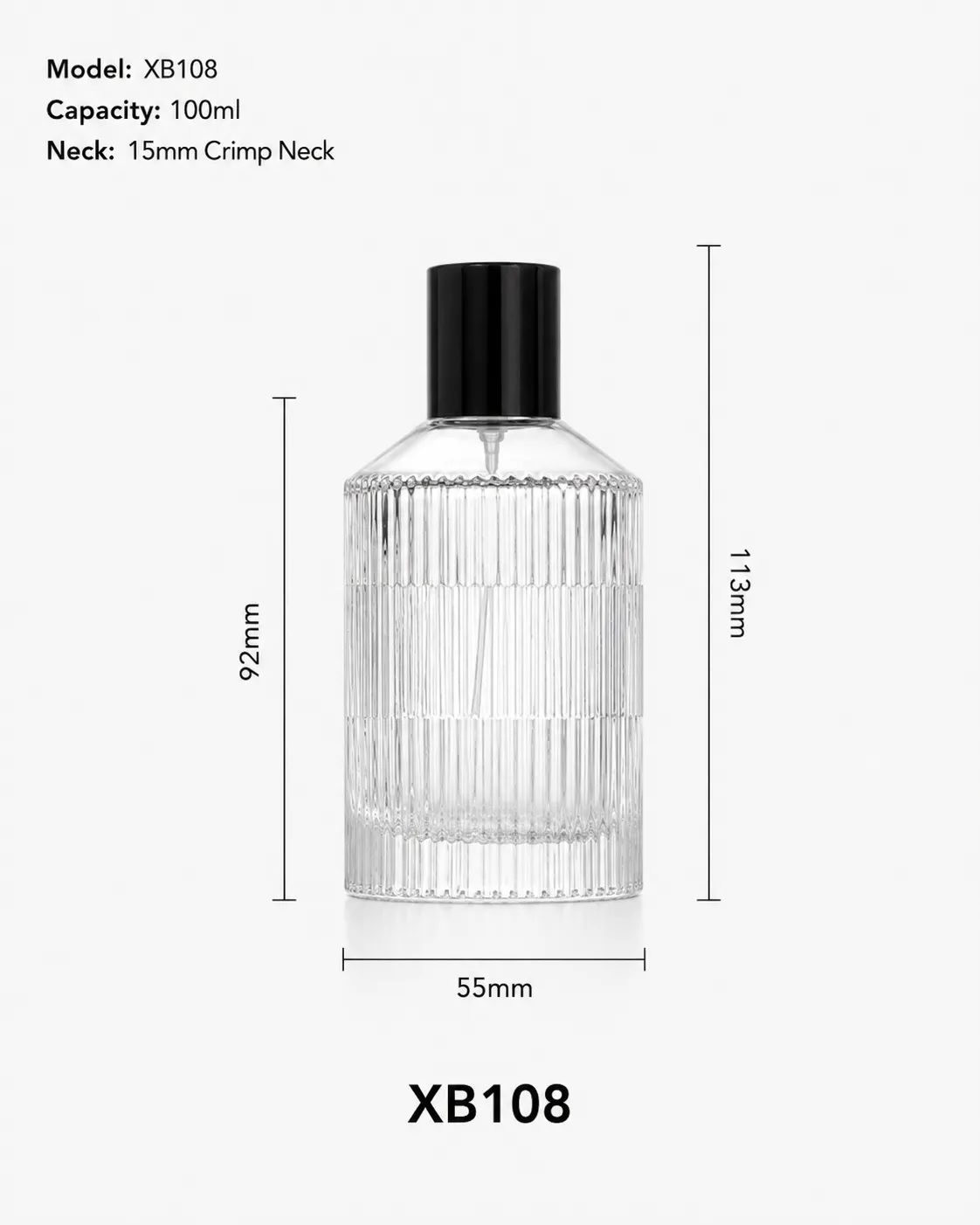 XB108 perfume bottle