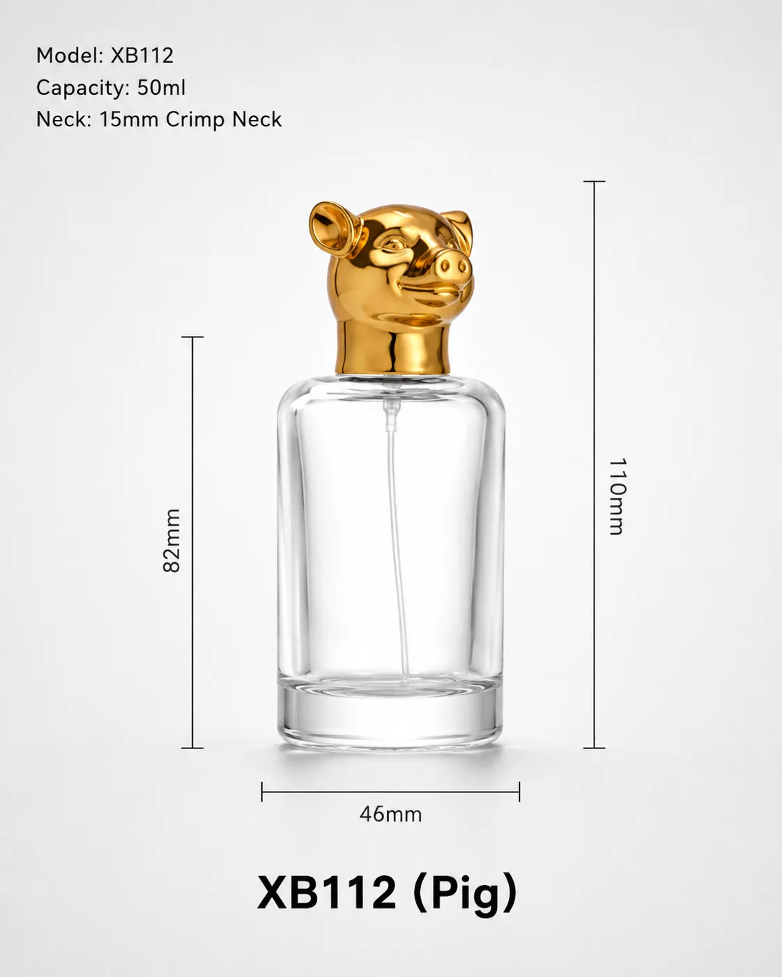XB112 perfume bottle
