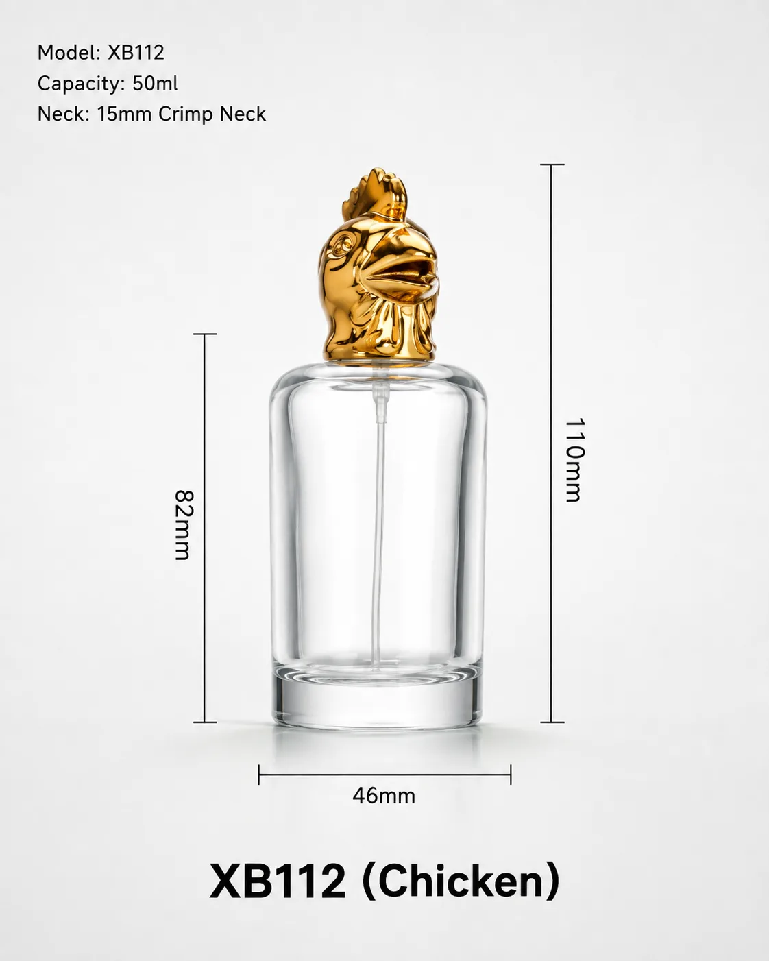 XB112 perfume bottle