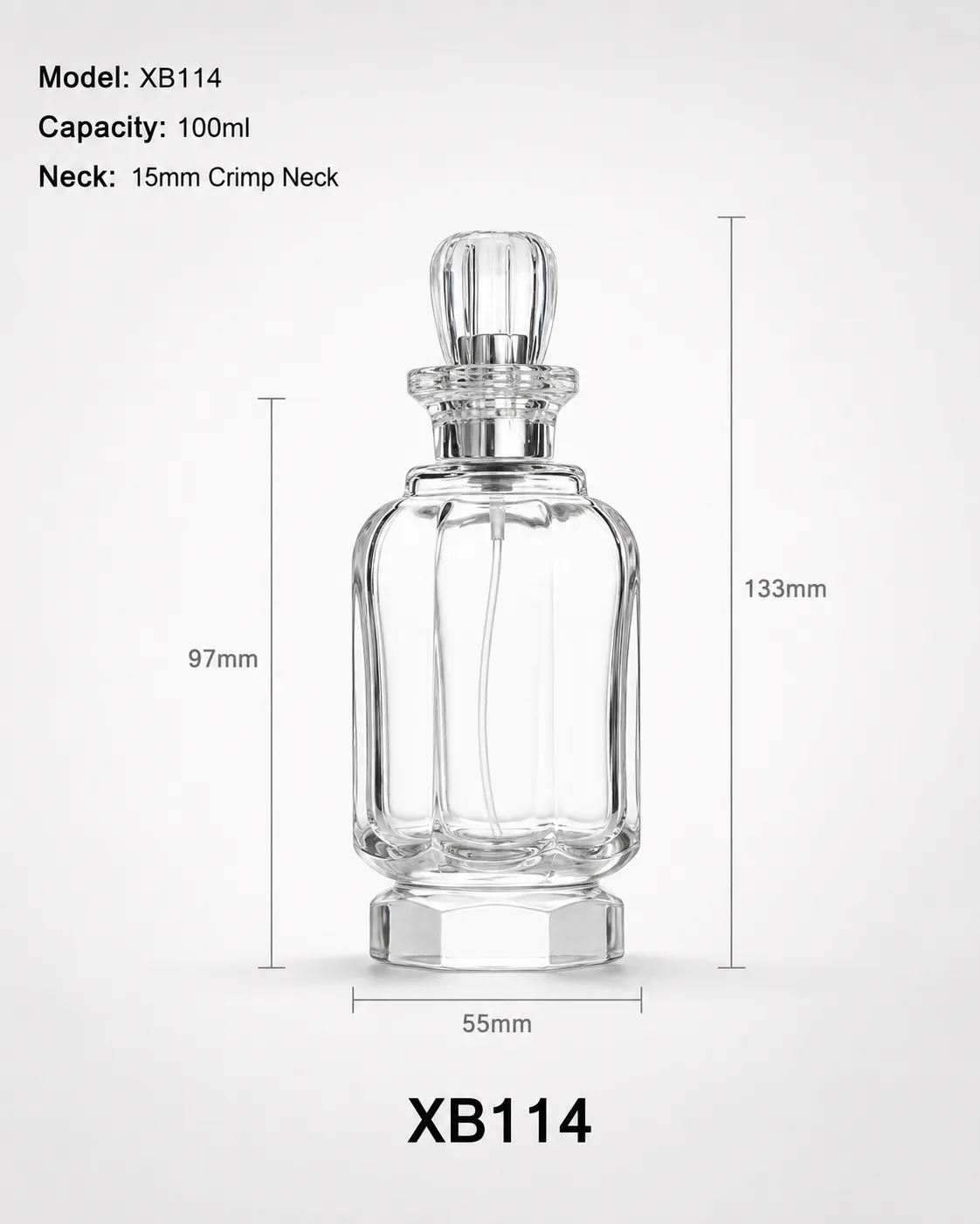 XB114 perfume bottle