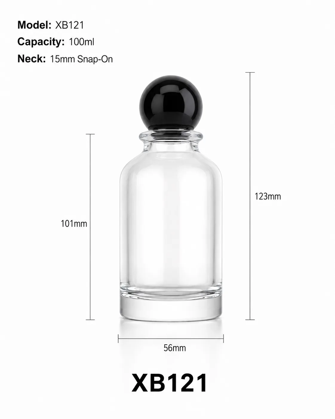 XB121 perfume bottle