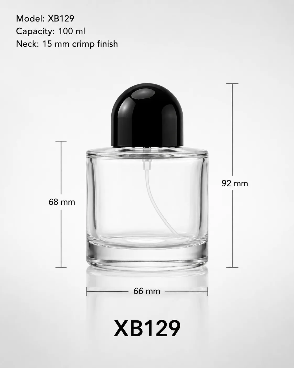 XB129 perfume bottle