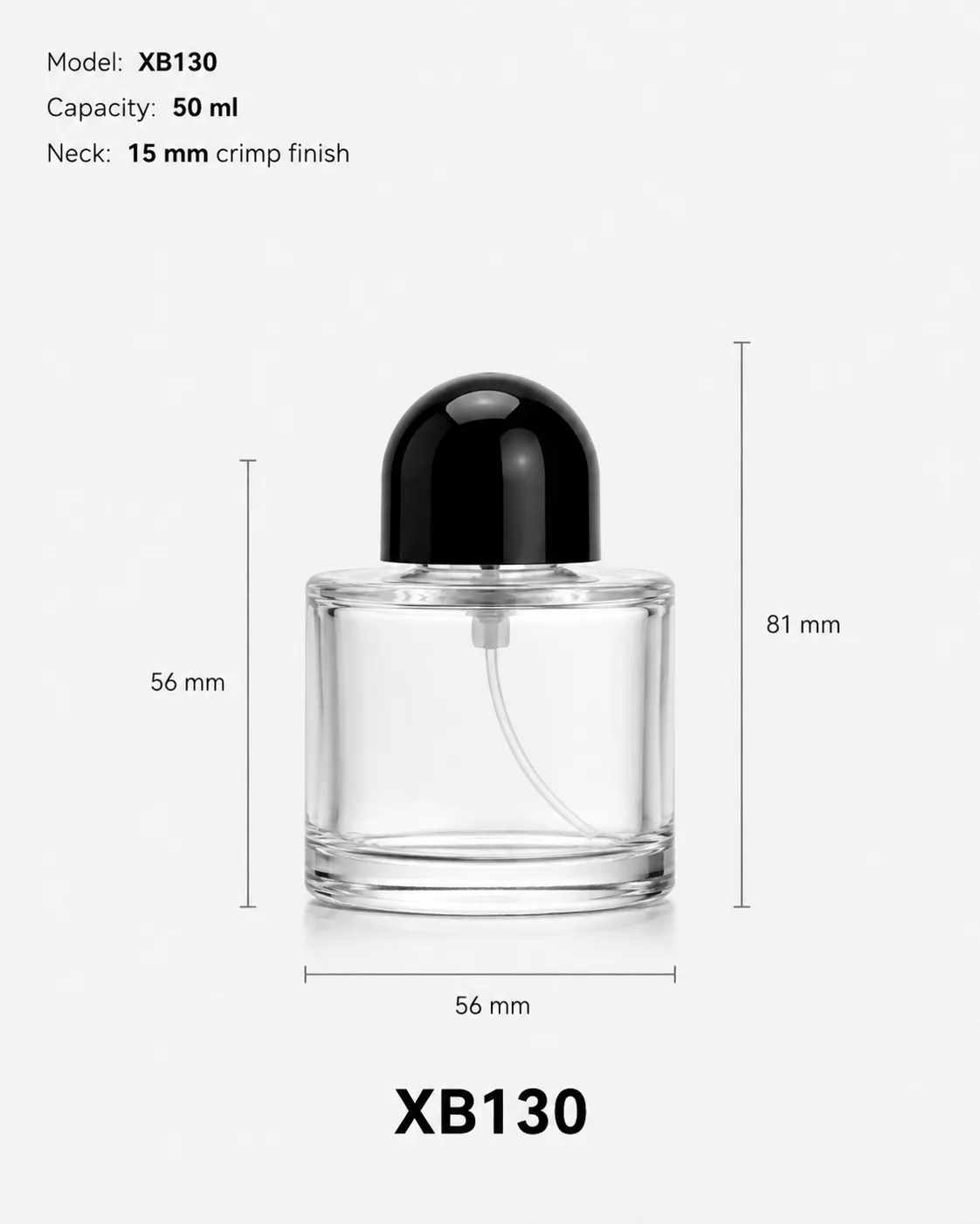 XB130 perfume bottle