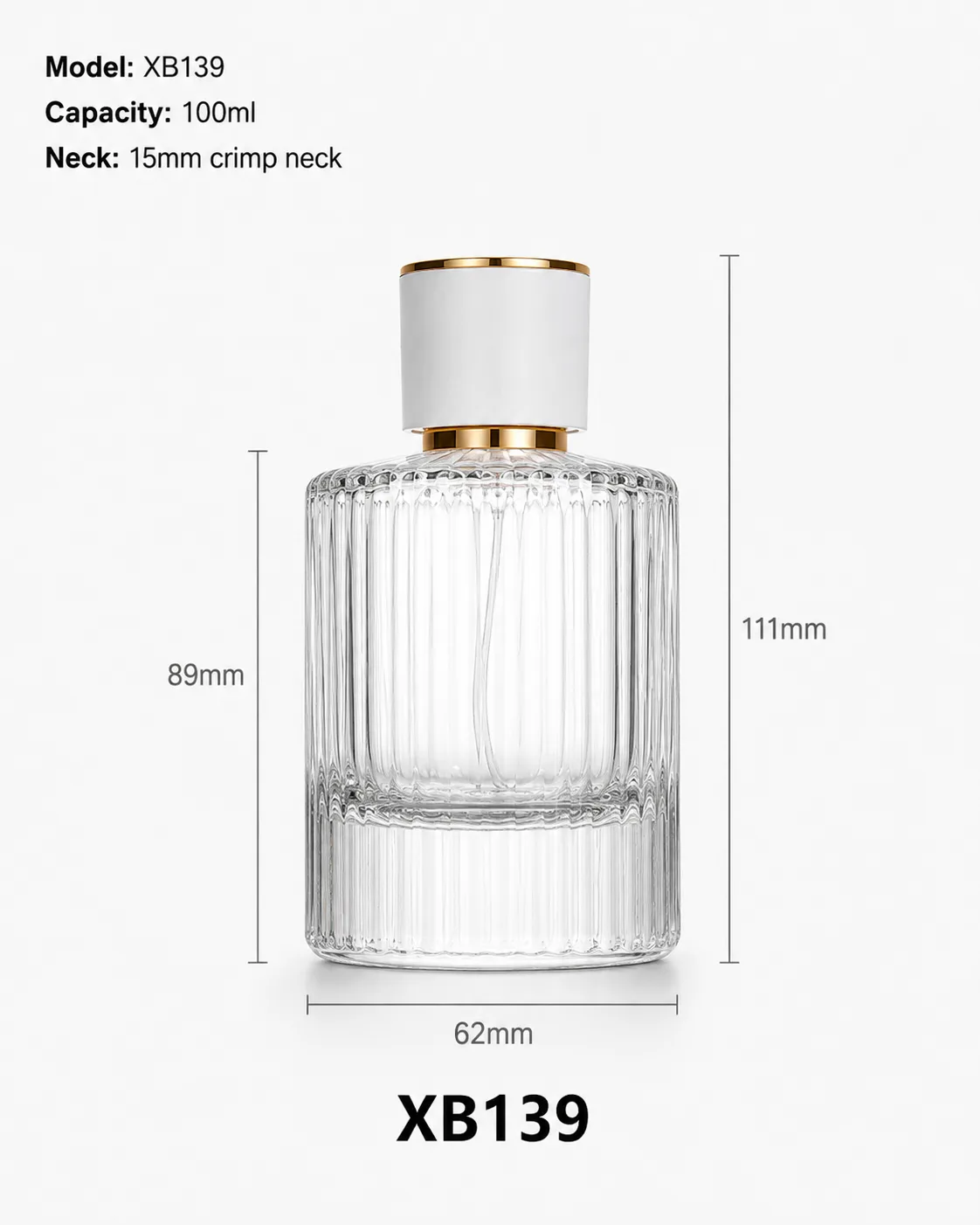 XB139 perfume bottle