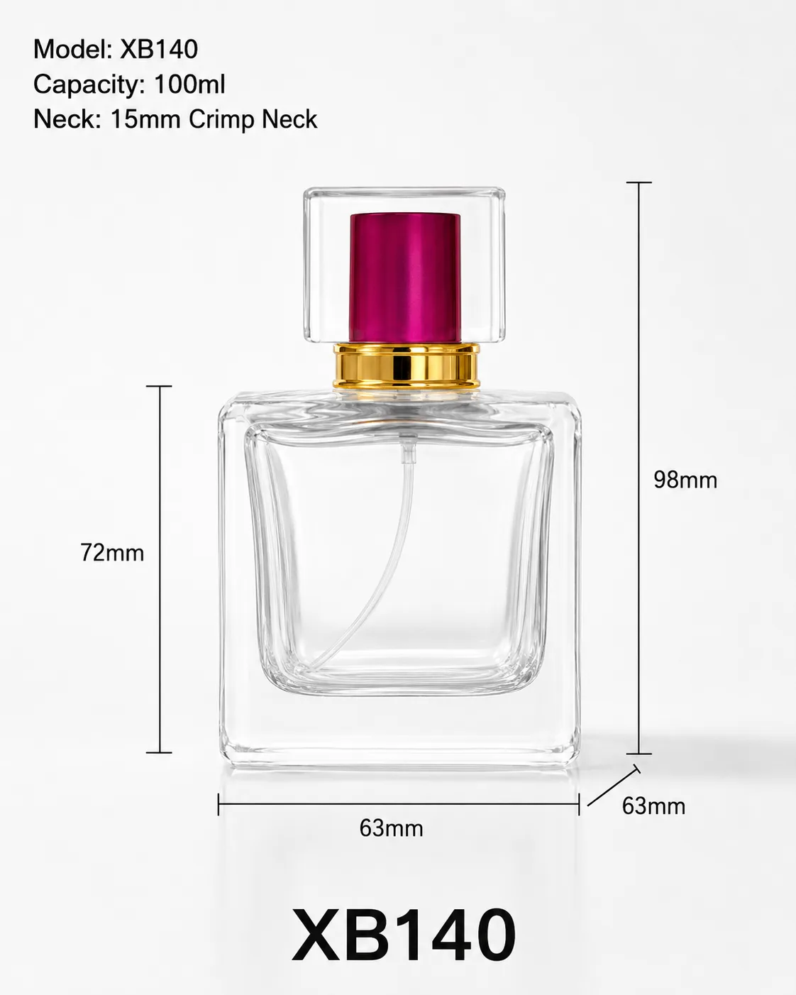 XB140 perfume bottle