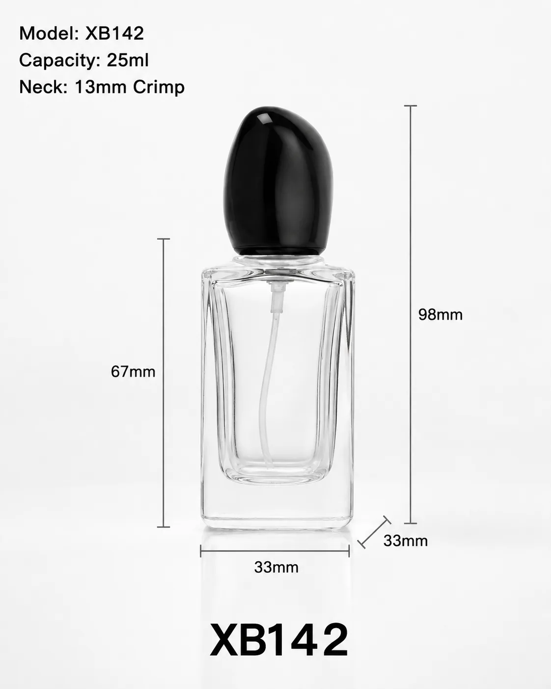 XB142 perfume bottle