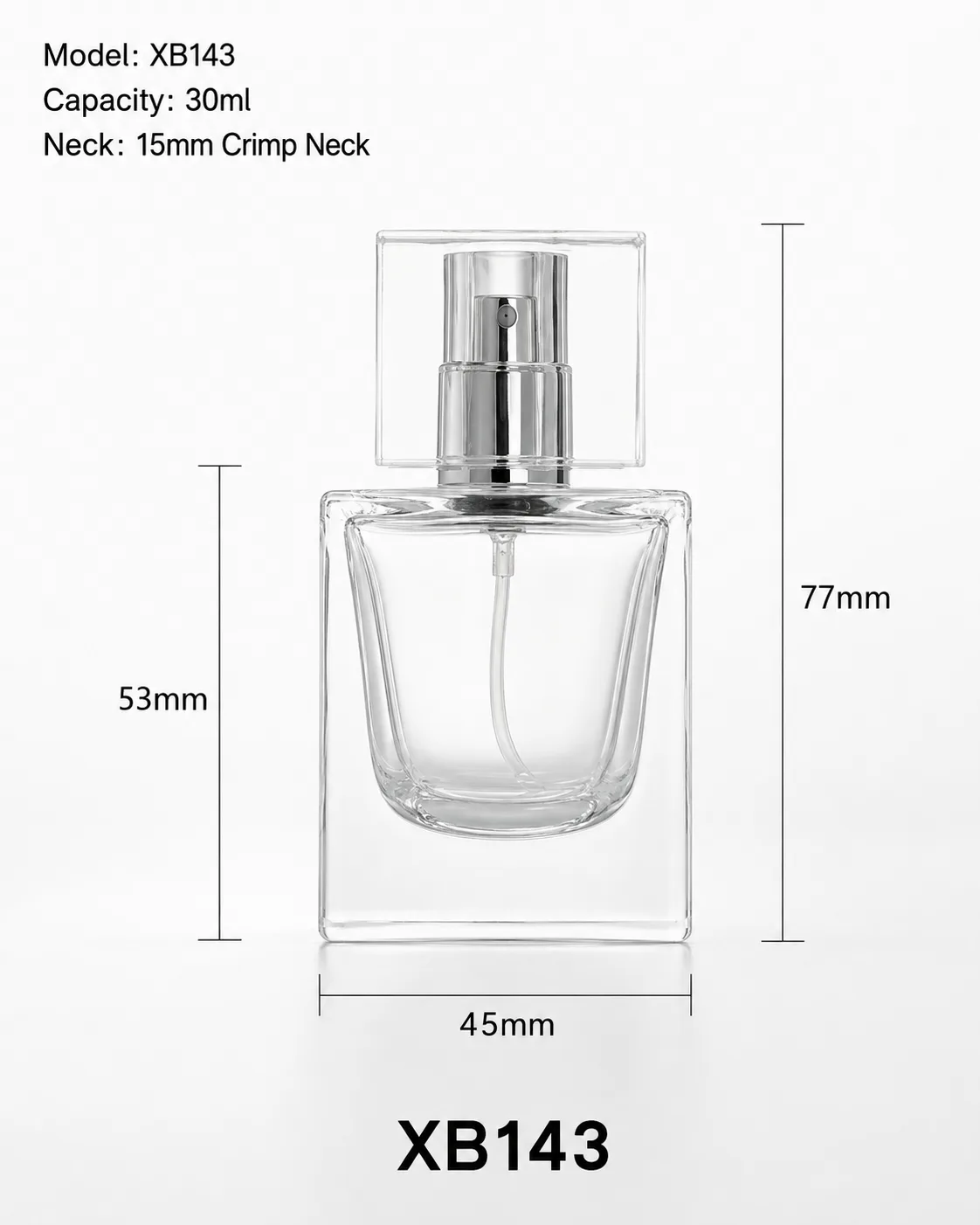 XB143 perfume bottle