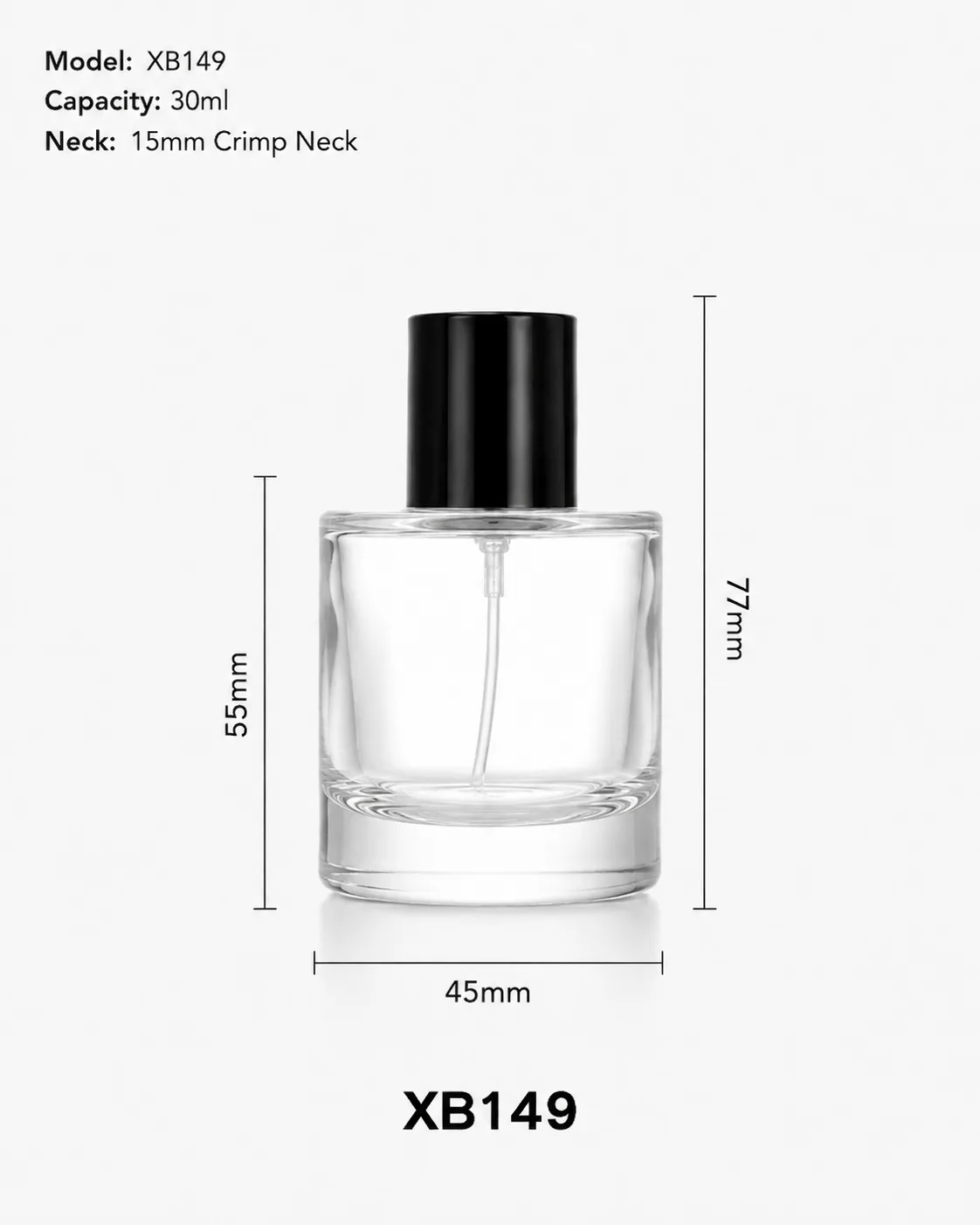 XB149 perfume bottle