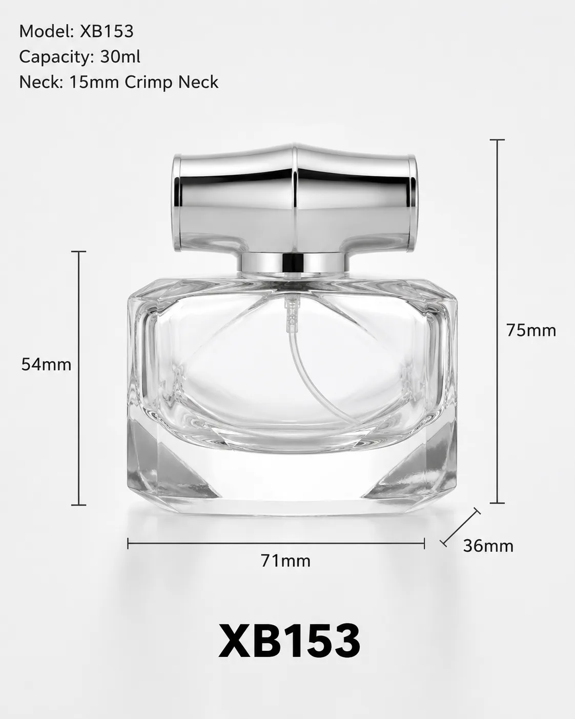 XB153 perfume bottle