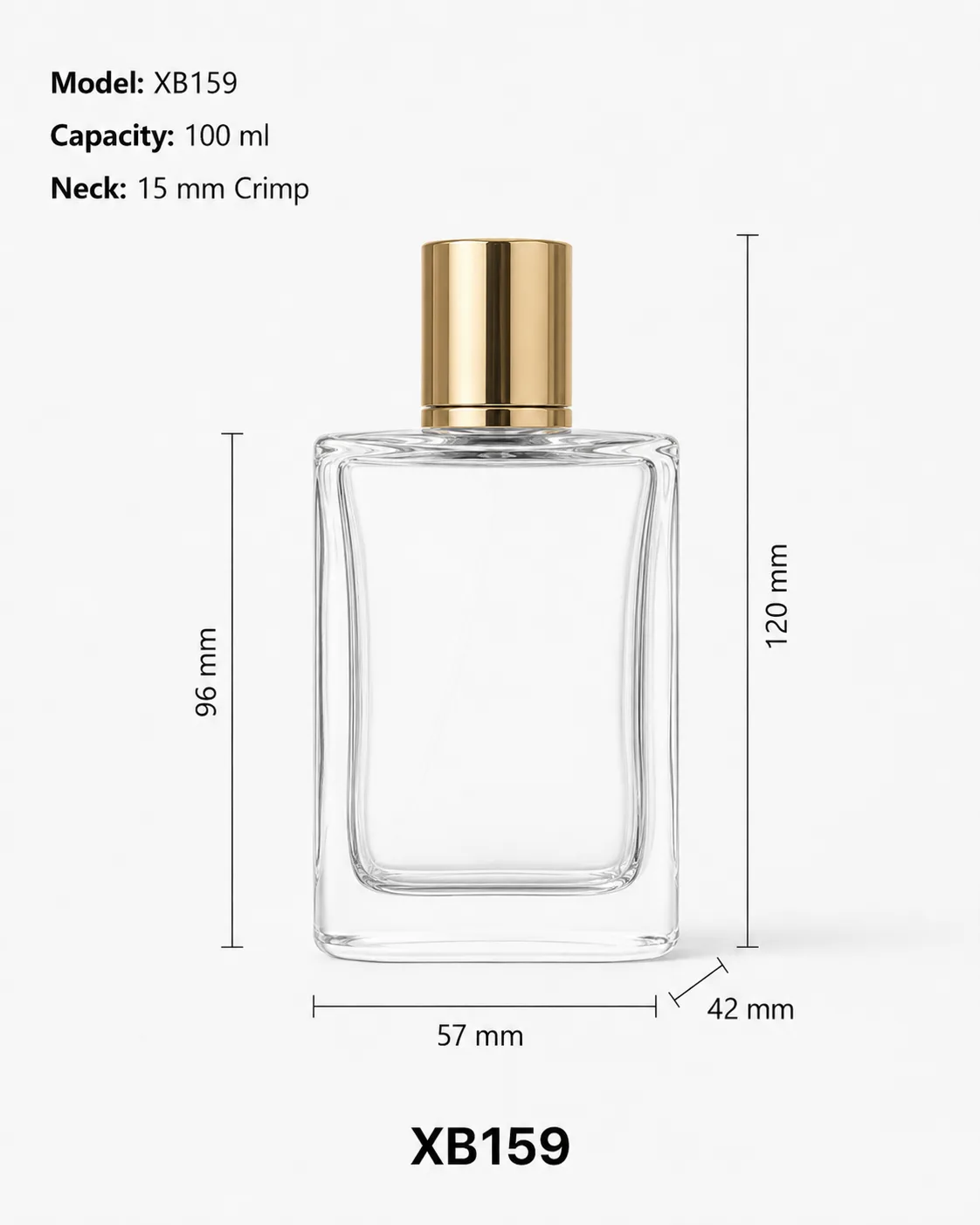 XB159 perfume bottle