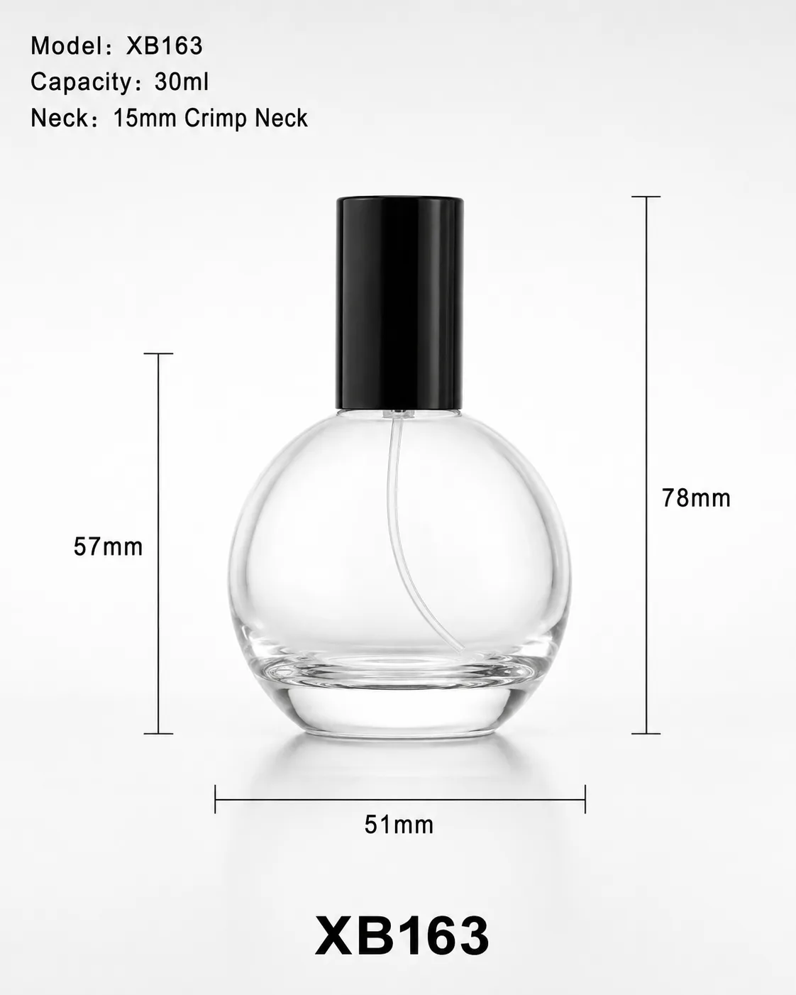 XB163 perfume bottle