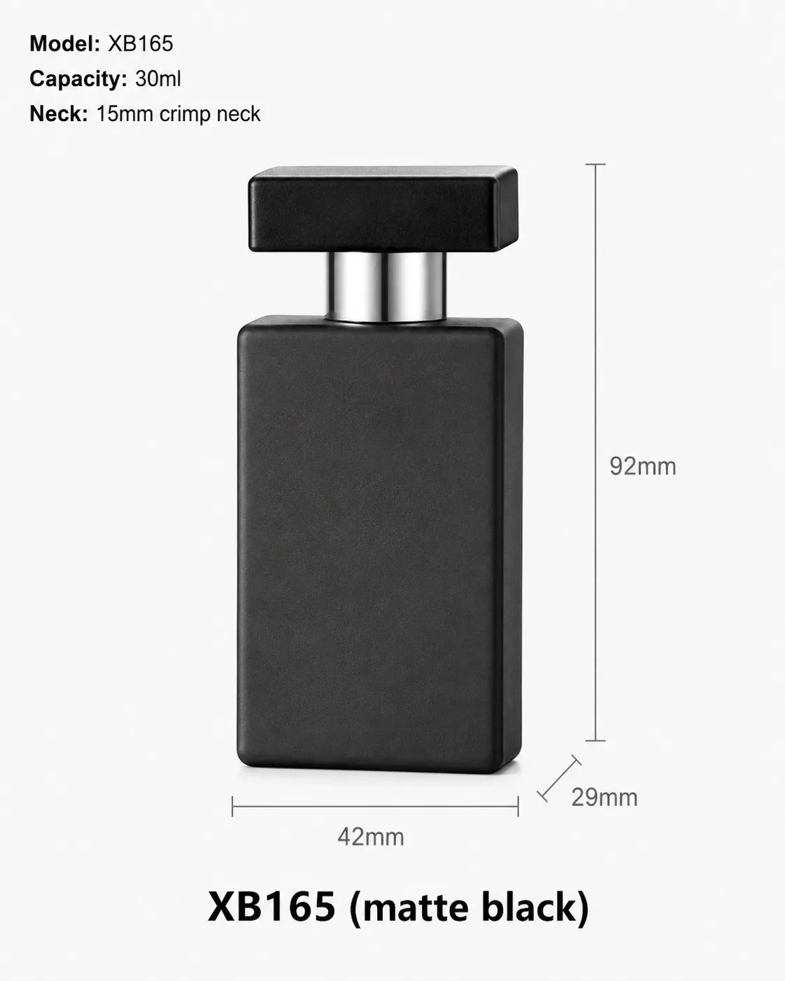 XB165 perfume bottle
