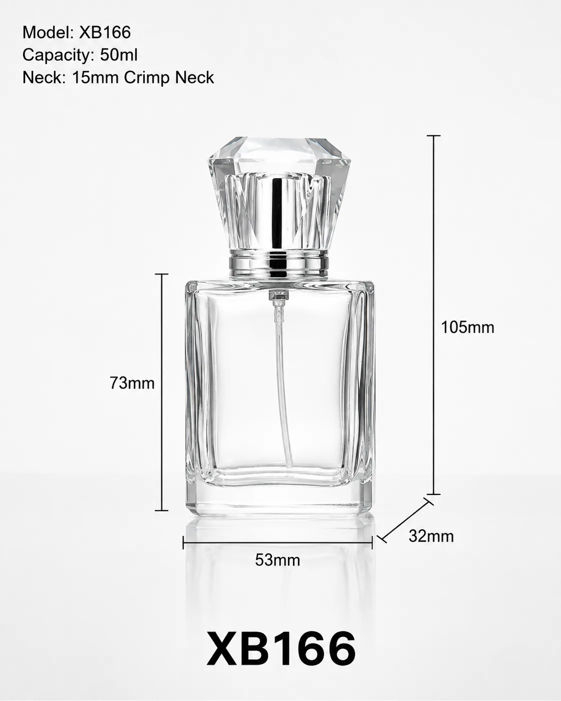XB166 perfume bottle