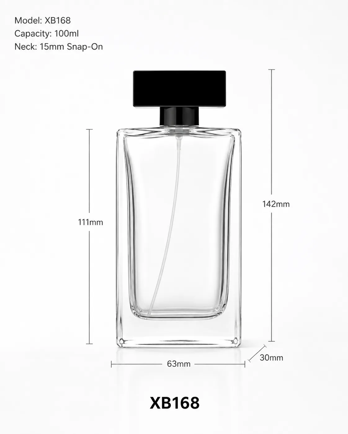 XB168 perfume bottle