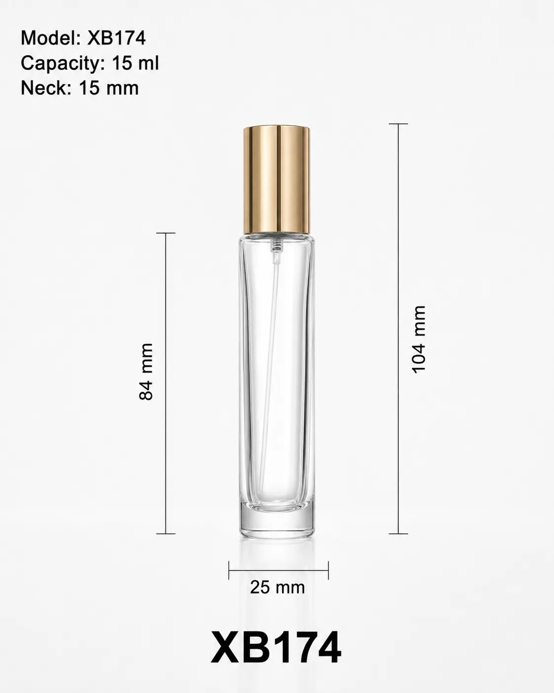 XB174 perfume bottle